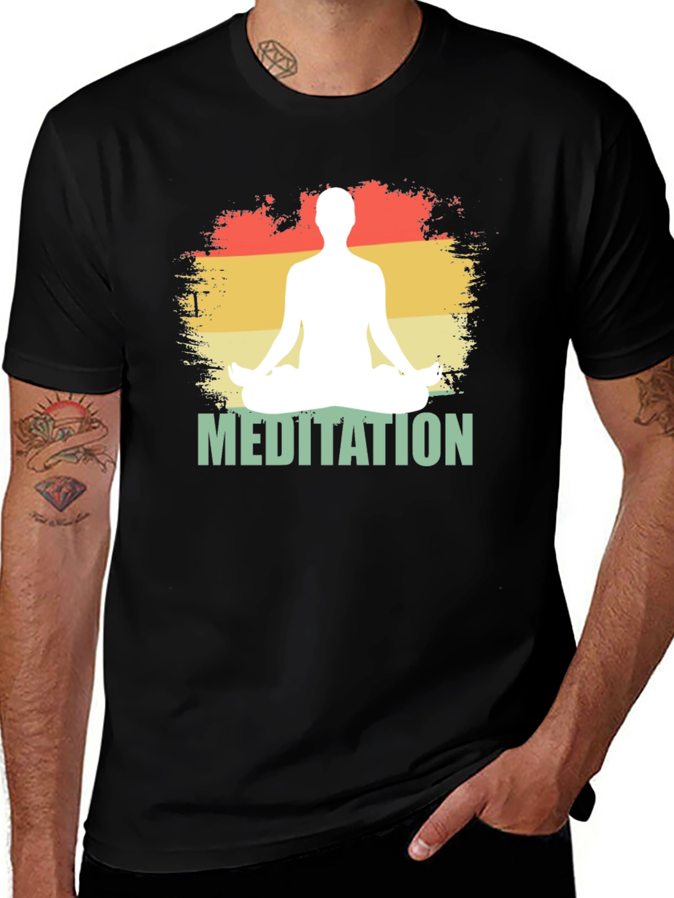 Meditation T-Shirt - Yoga Graphic Tee