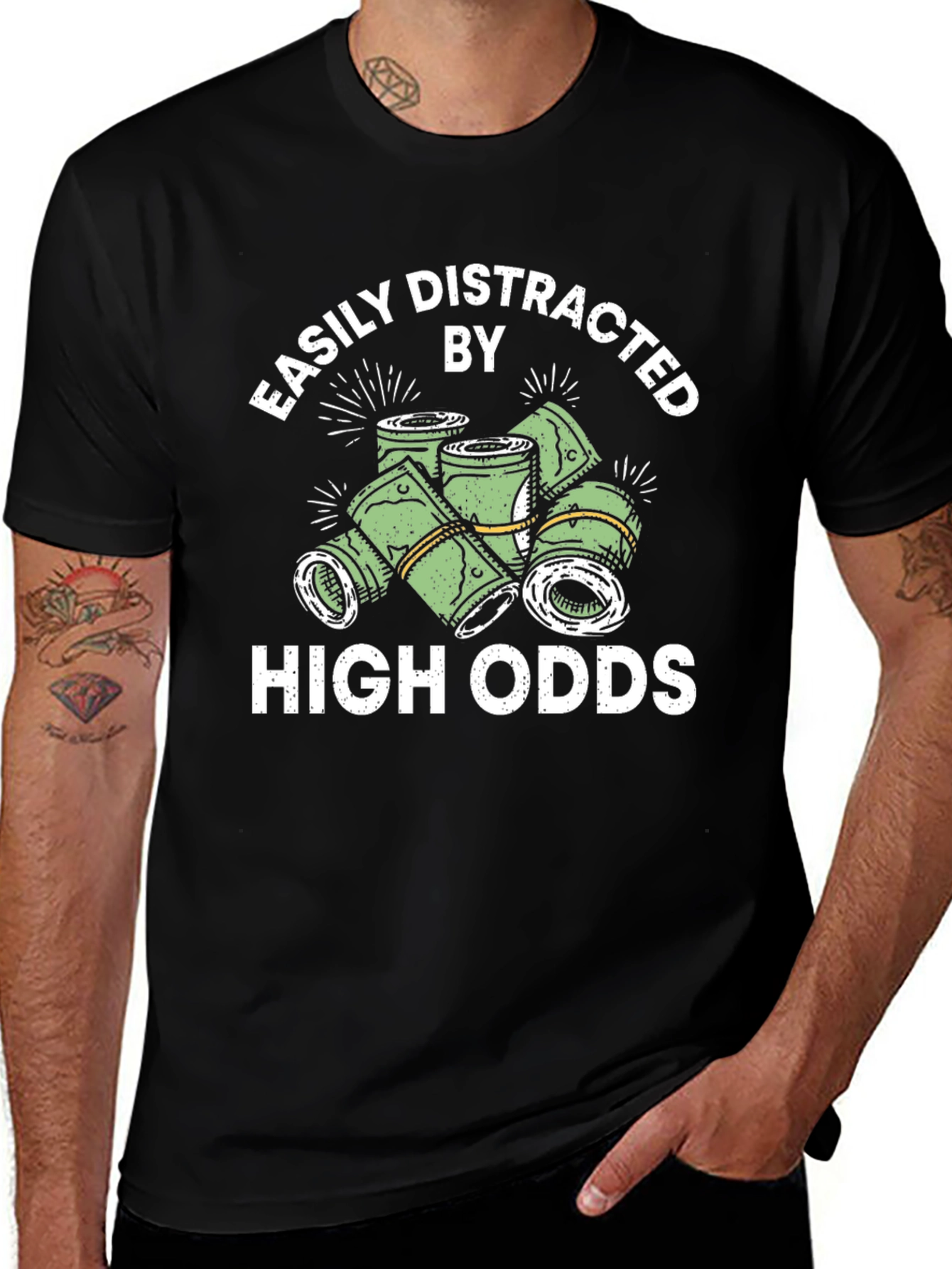 Easily Distracted By High Odds T-Shirt