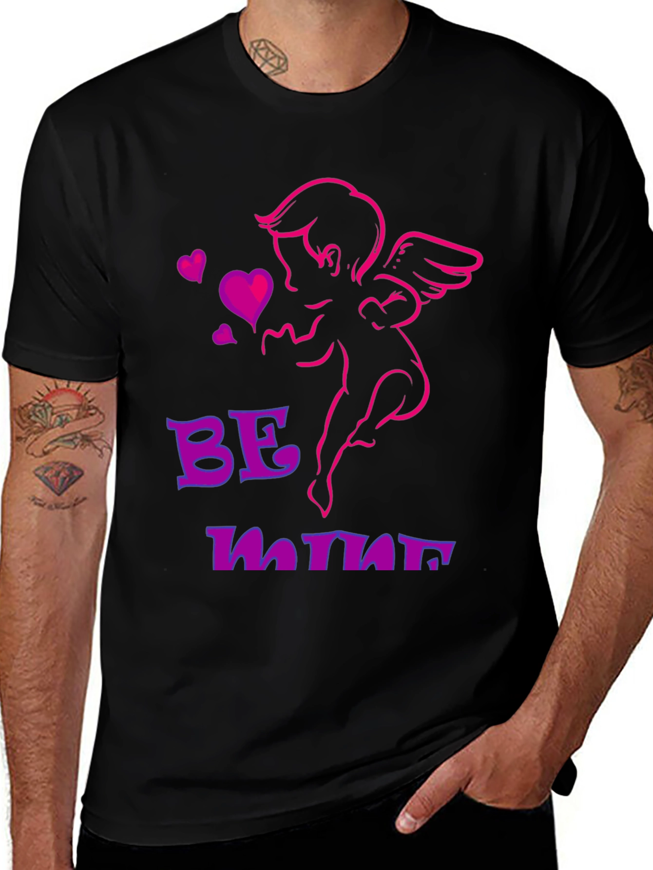 Valentines Day Cupid T-Shirt - Be Mine