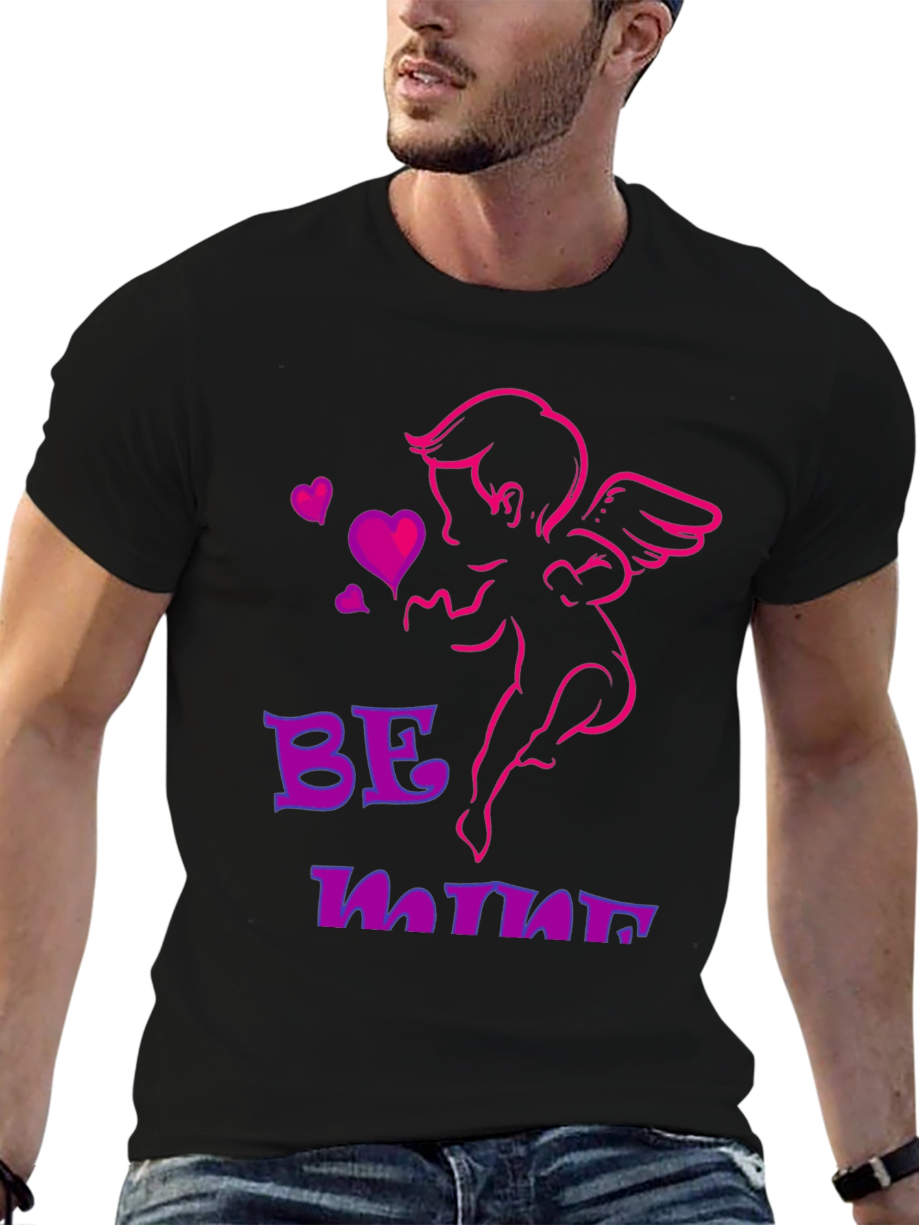 Valentines Day Cupid T-Shirt - Be Mine