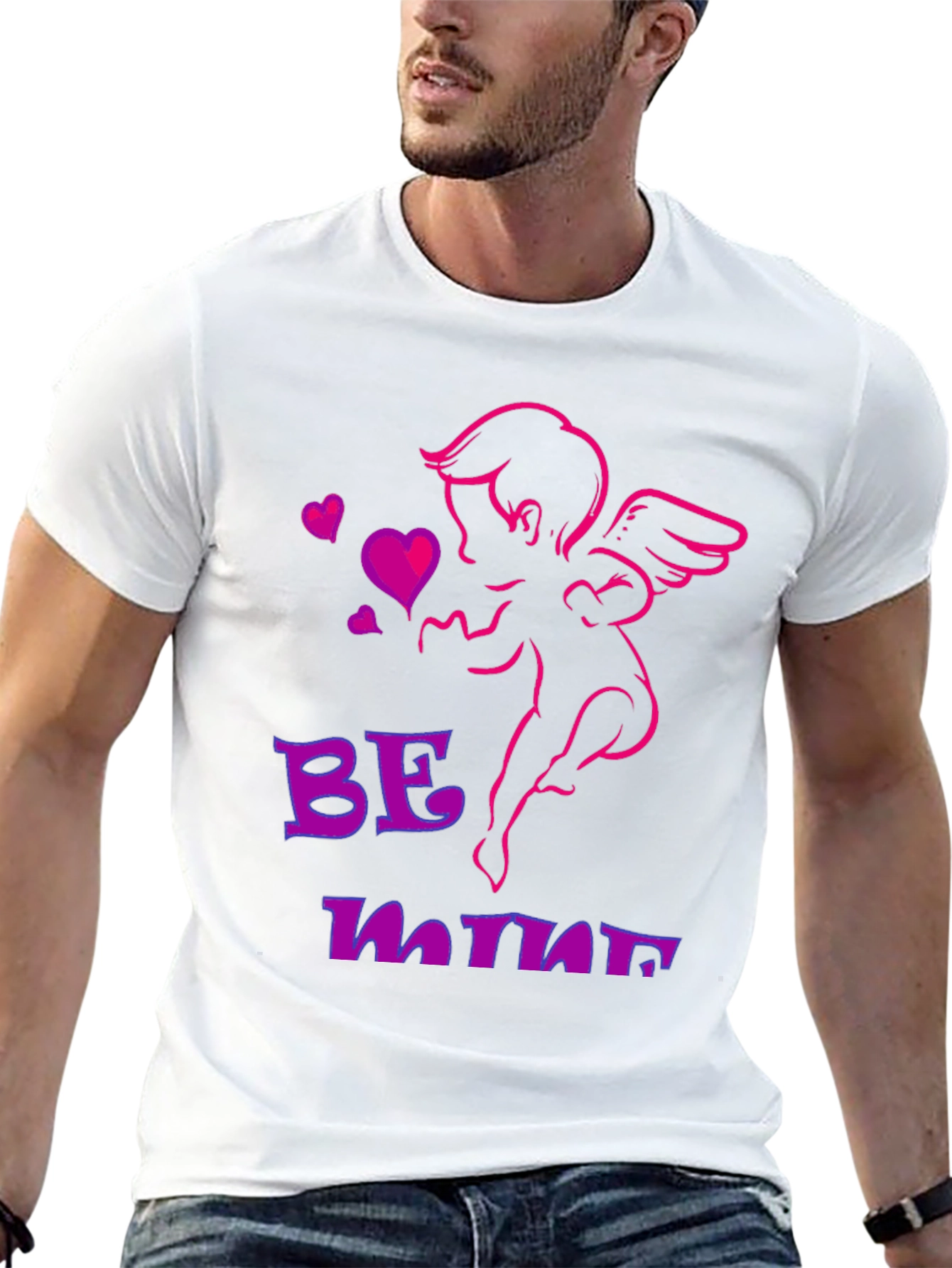 Valentines Day Cupid T-Shirt - Be Mine