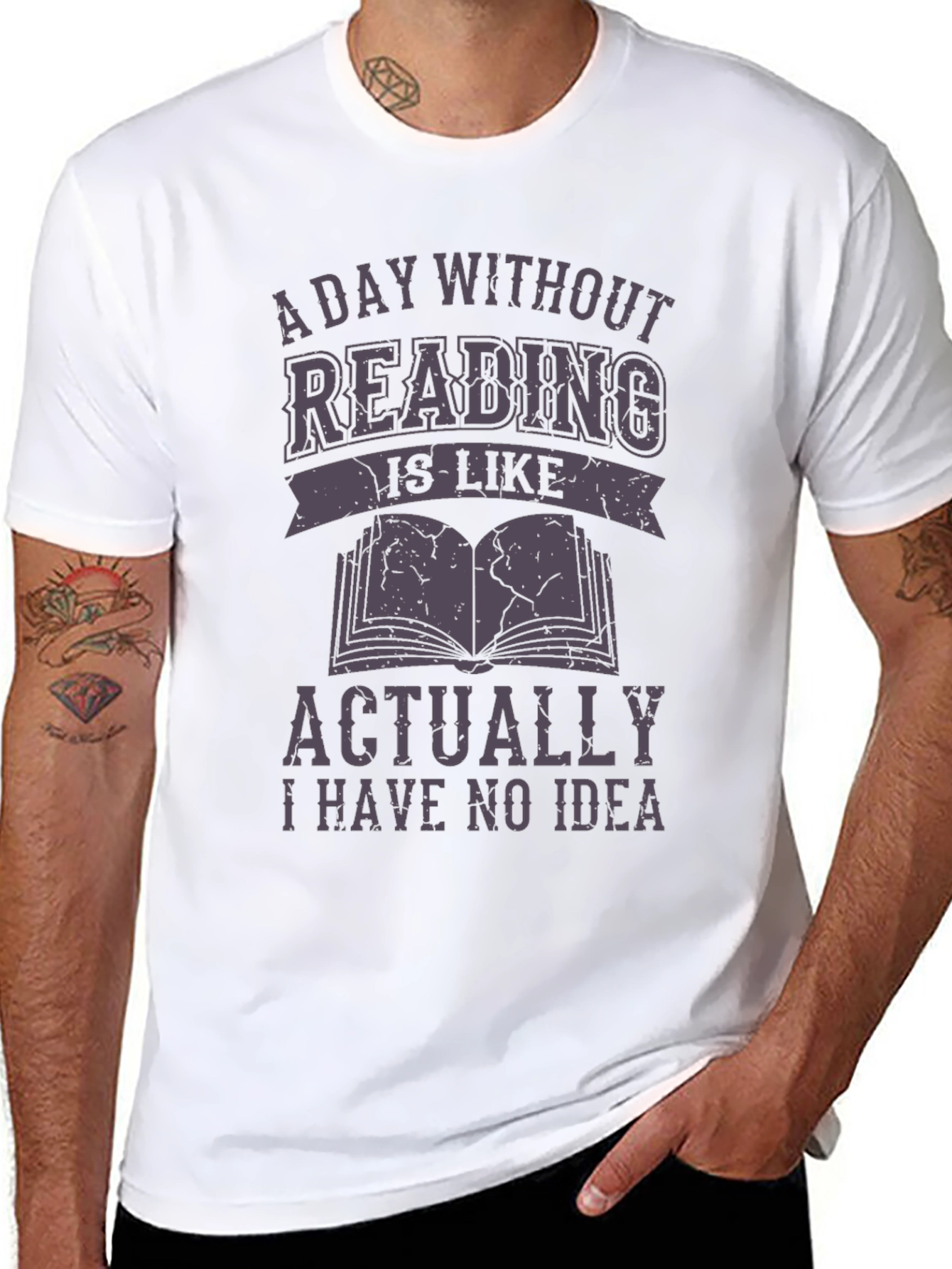 A Day Without Reading T-Shirt