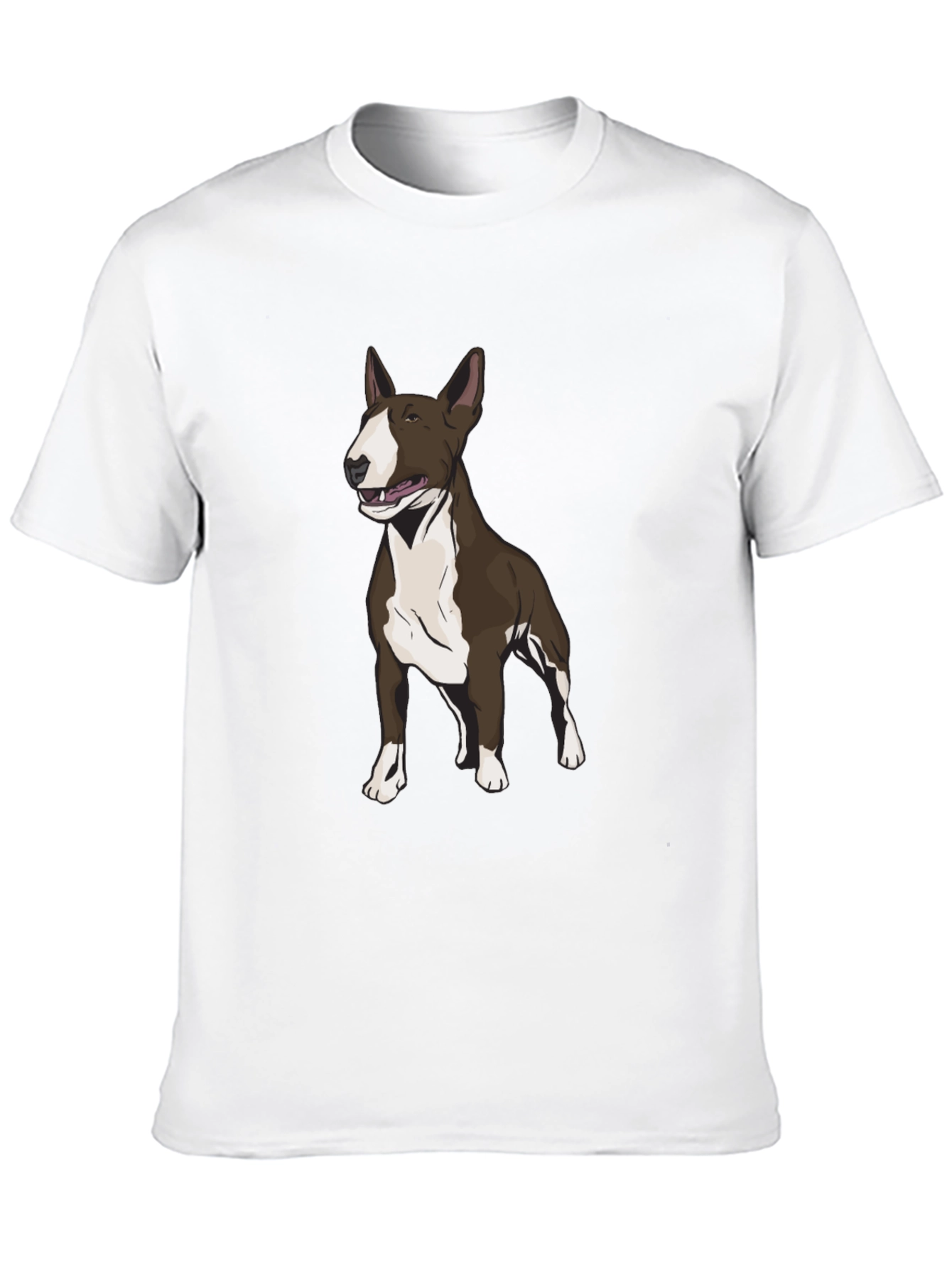 Bull Terrier Graphic Tee - Mens Black T-Shirt