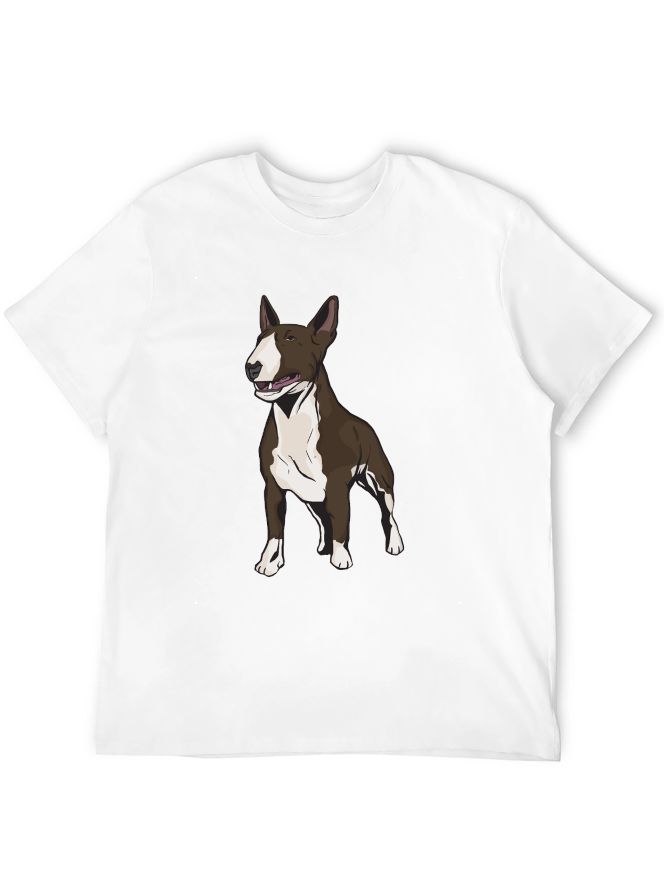 Bull Terrier Graphic Tee - Mens Black T-Shirt