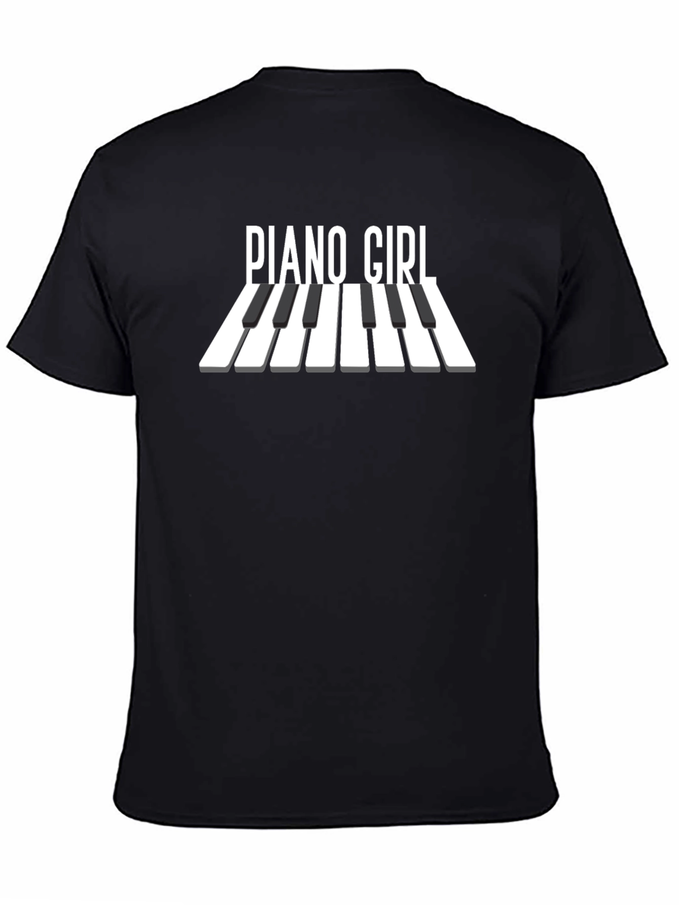 Piano Girl T-Shirt - Musicians Apparel