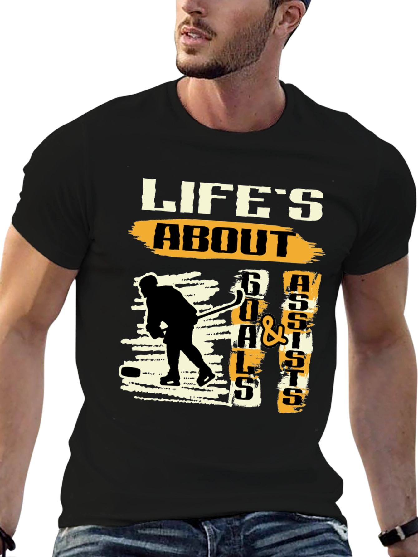 Lifes About Goals & Assists T-Shirt