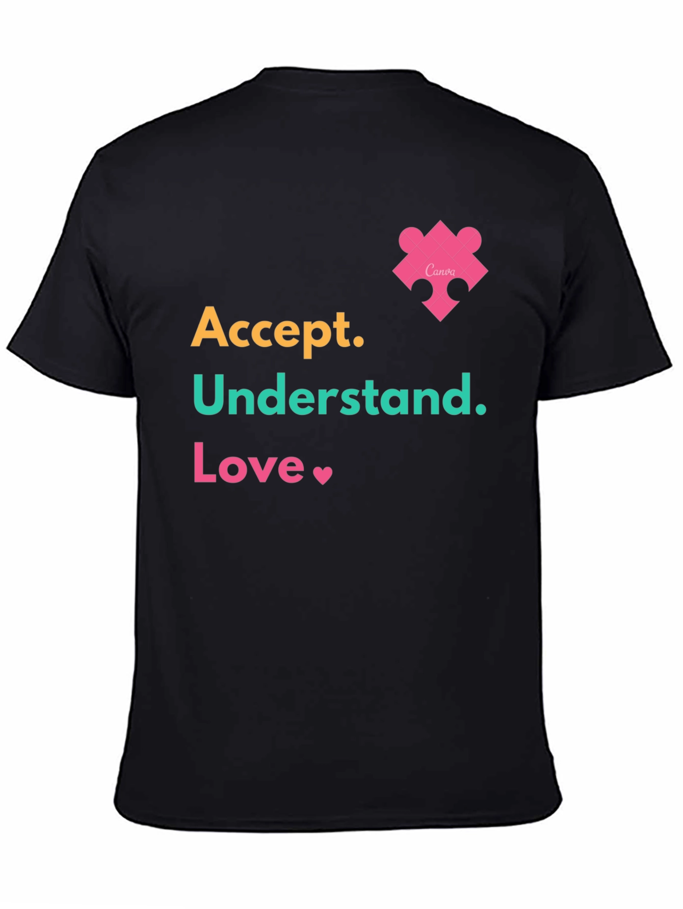 Accept Understand Love Tee Autism Awareness T-Shirt
