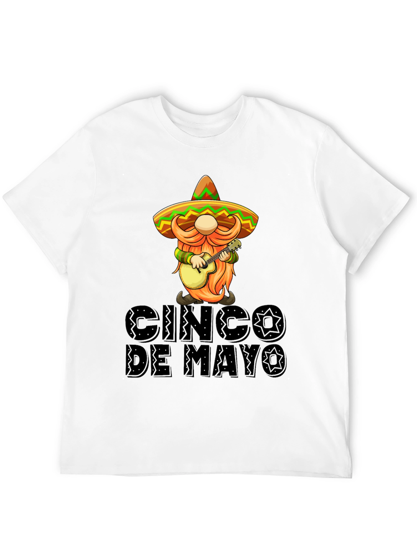 Cinco De Mayo Gnome Graphic Tee