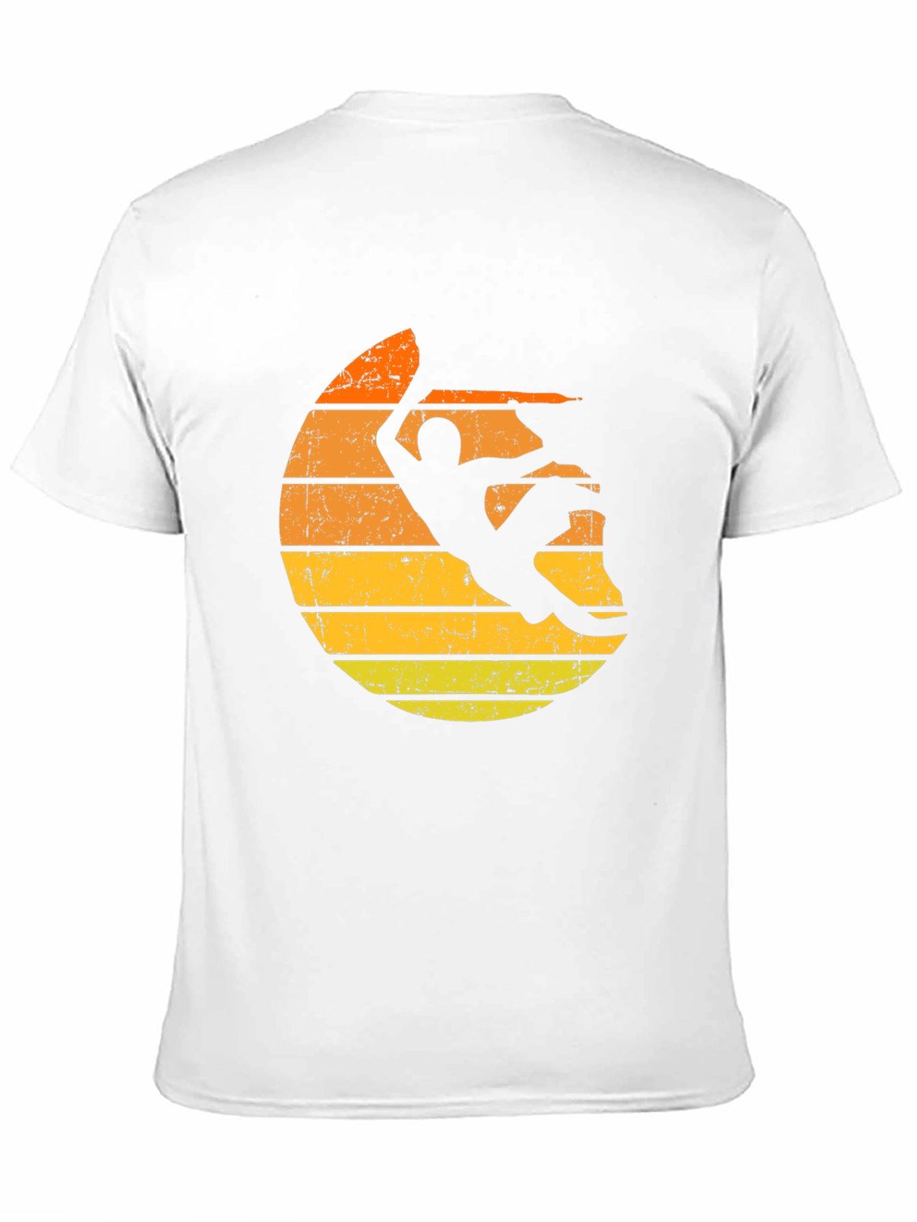 Retro Climbing Sunset Graphic Tee