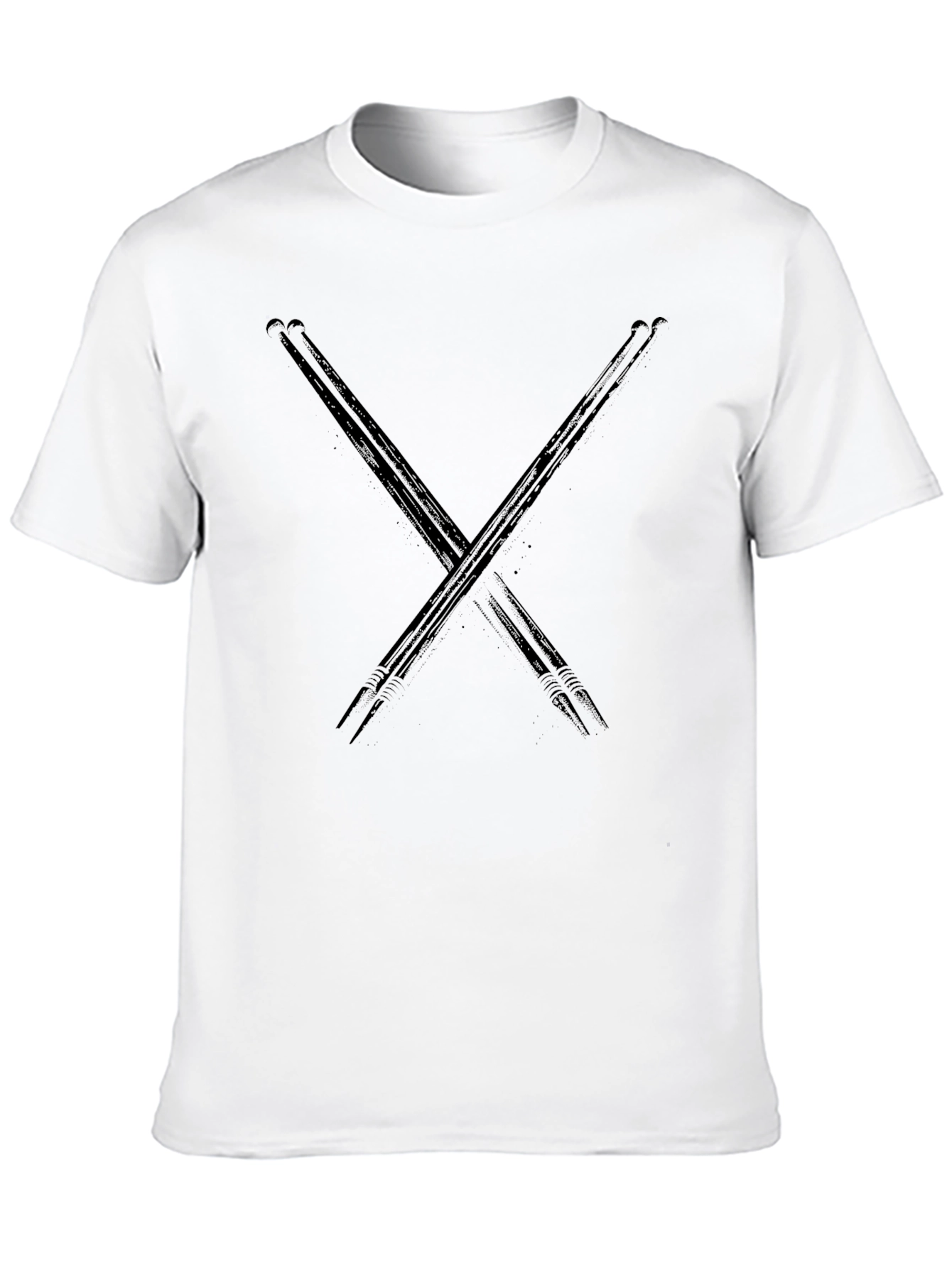 Drumsticks Graphic Black Tee