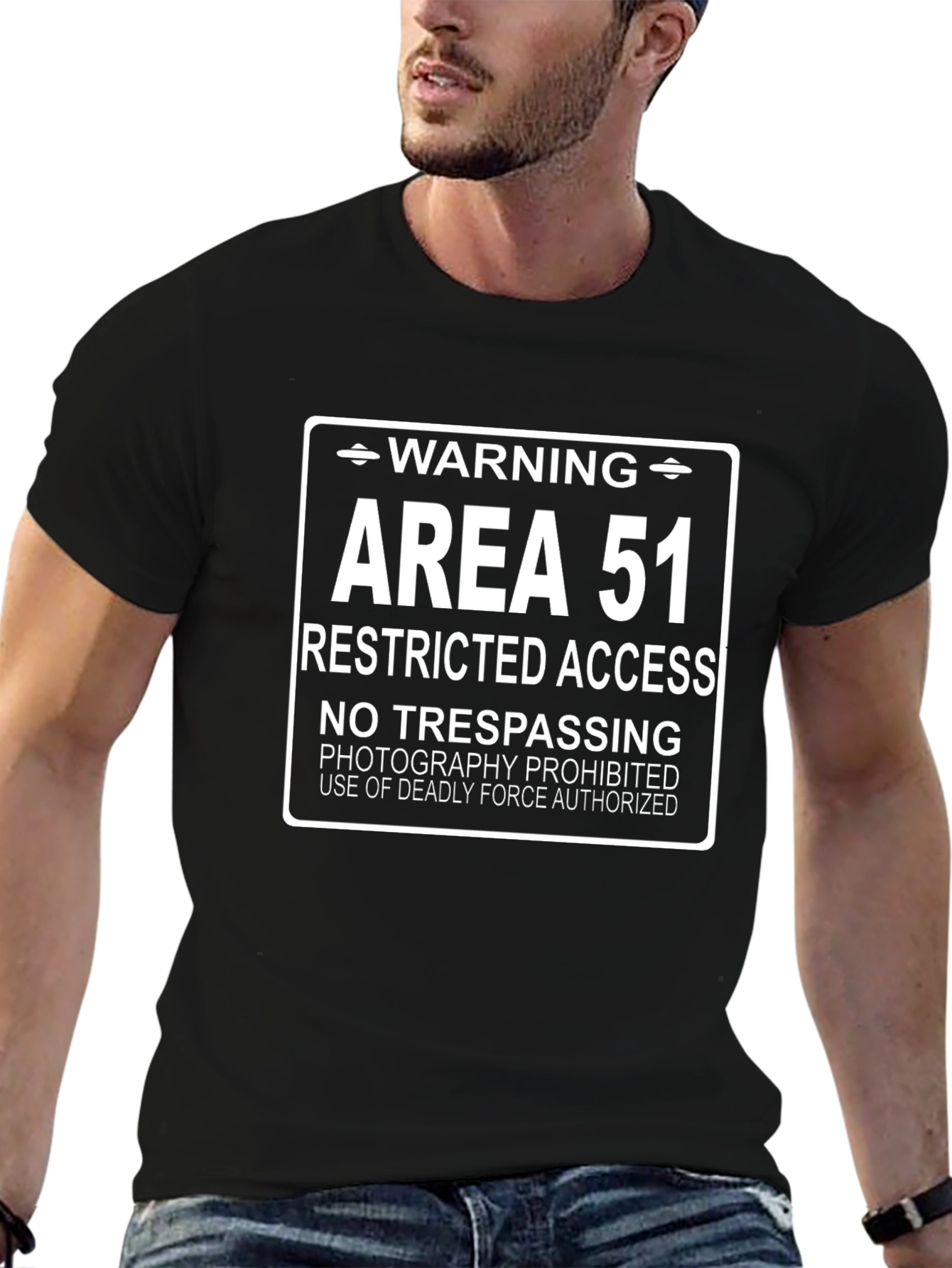 Area 51 Restricted Access Graphic Tee