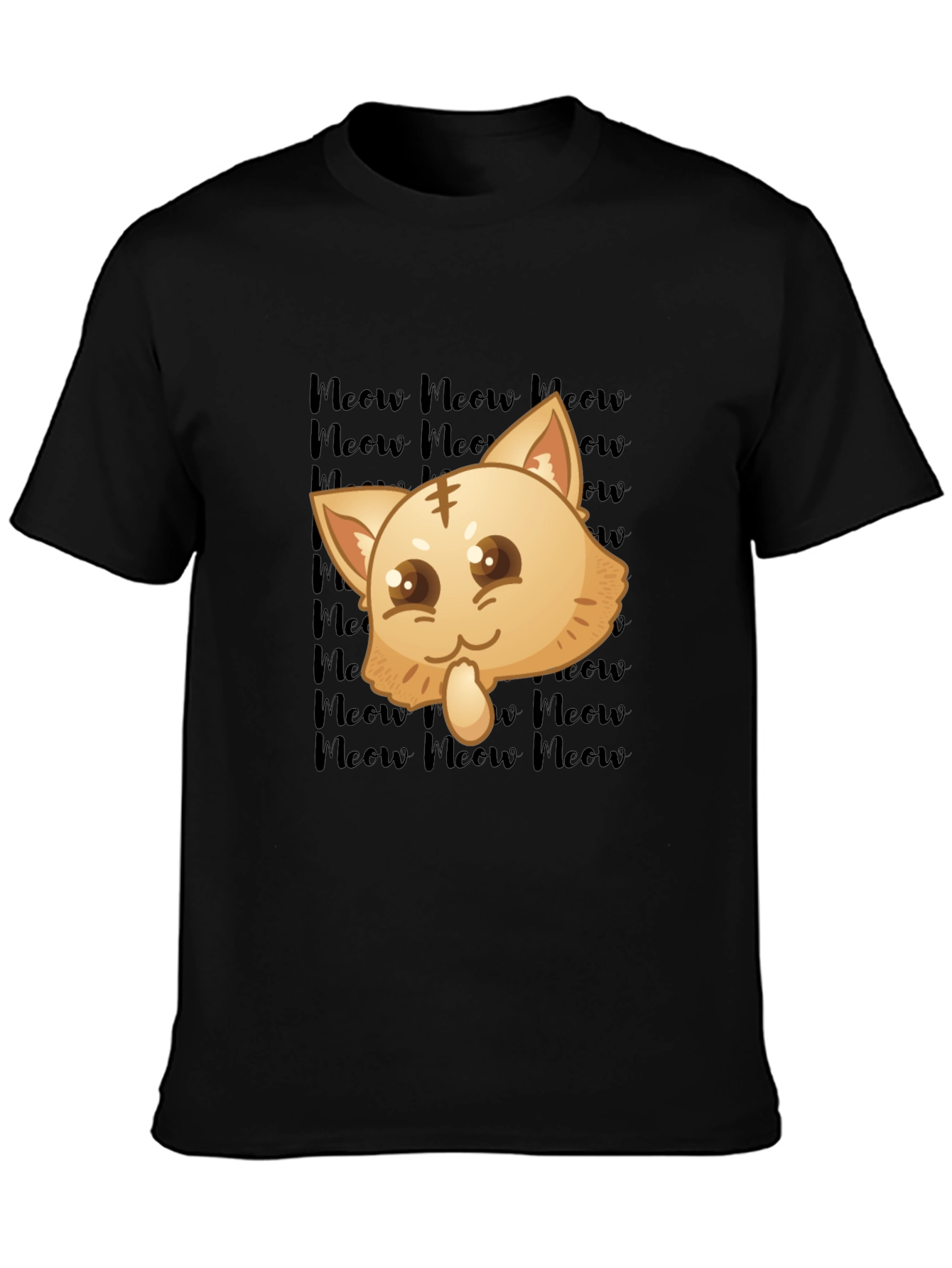 Kawaii Meow Cat T-Shirt
