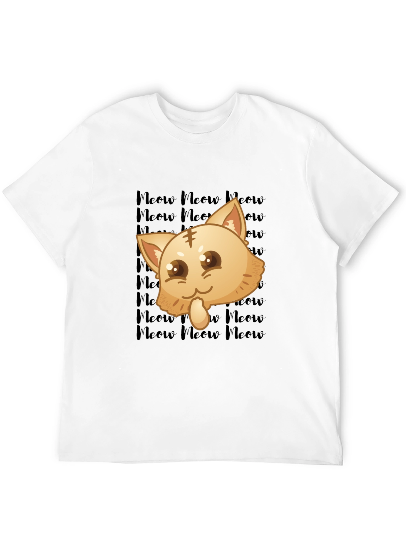 Kawaii Meow Cat T-Shirt