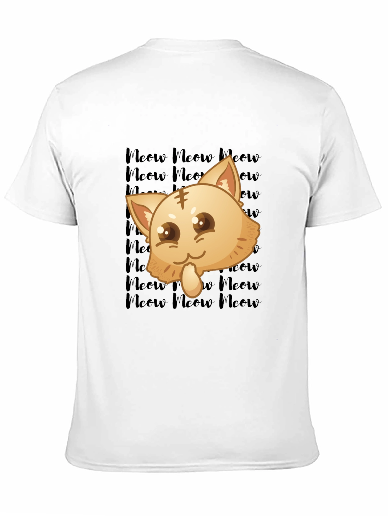 Kawaii Meow Cat T-Shirt