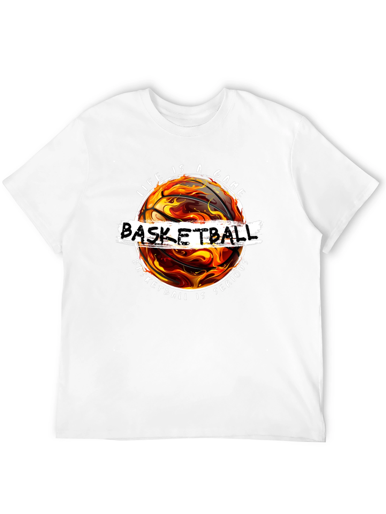 Basketball Graphic Tee - Life Is a Game