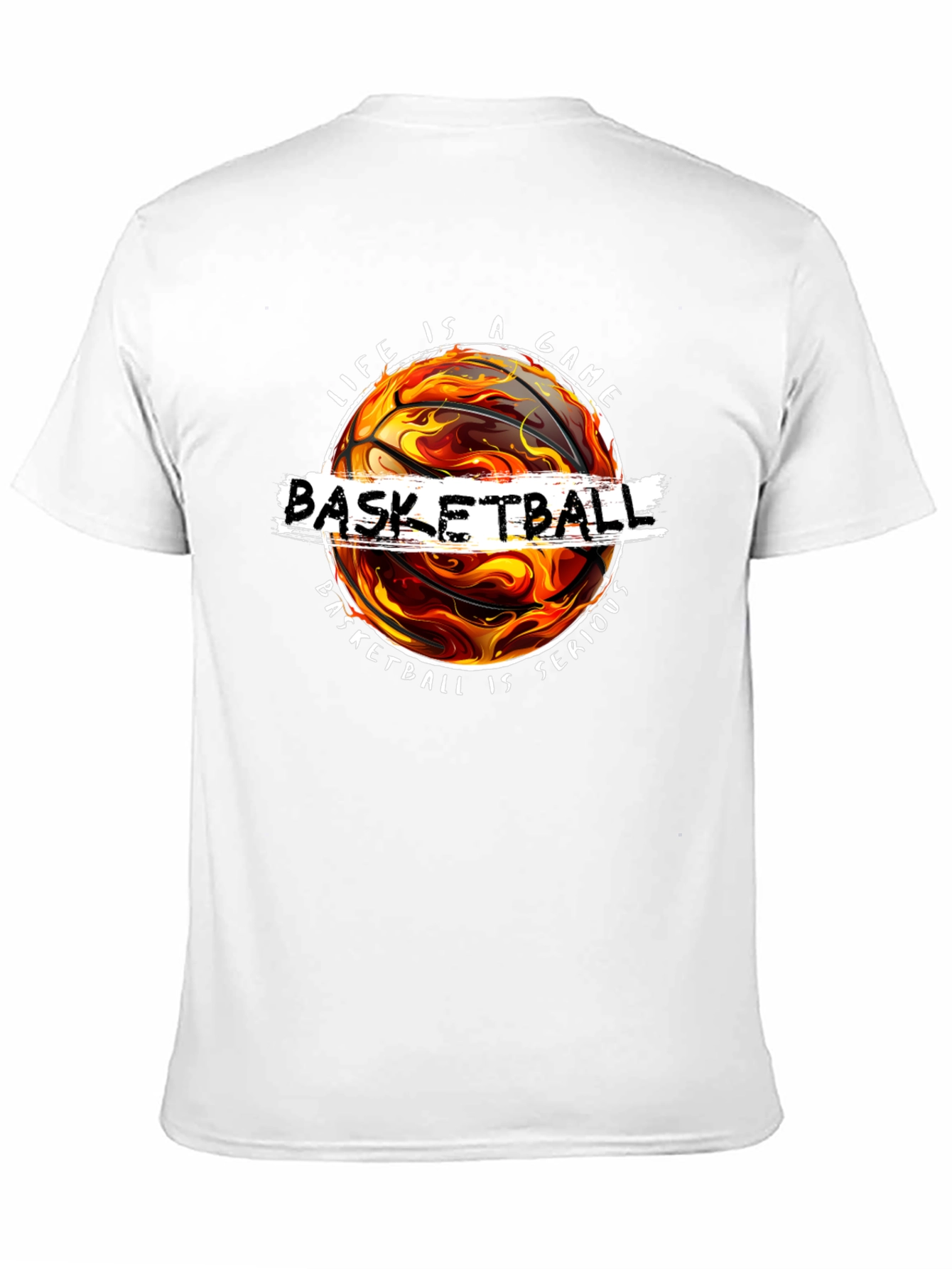 Basketball Graphic Tee - Life Is a Game
