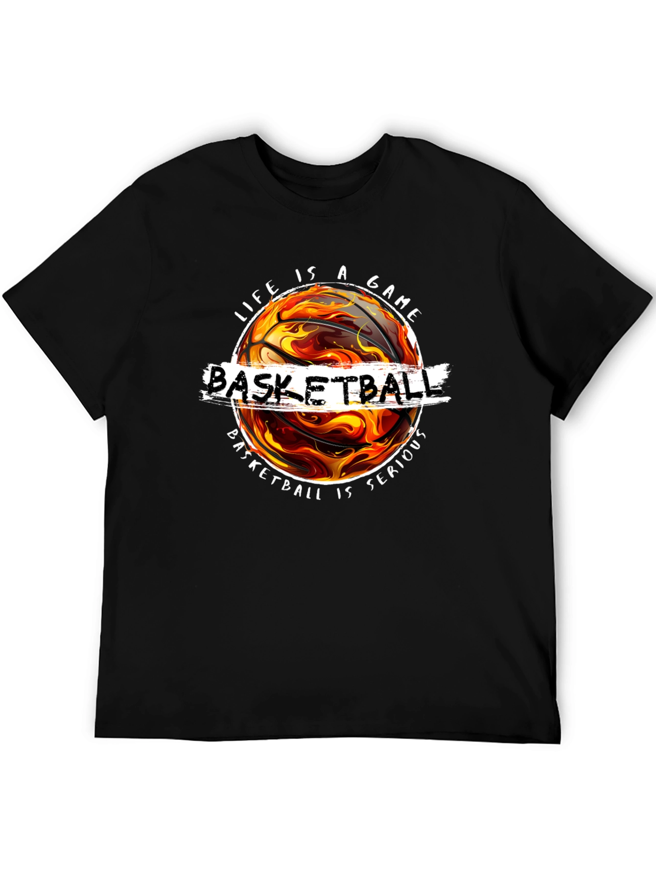 Basketball Graphic Tee - Life Is a Game