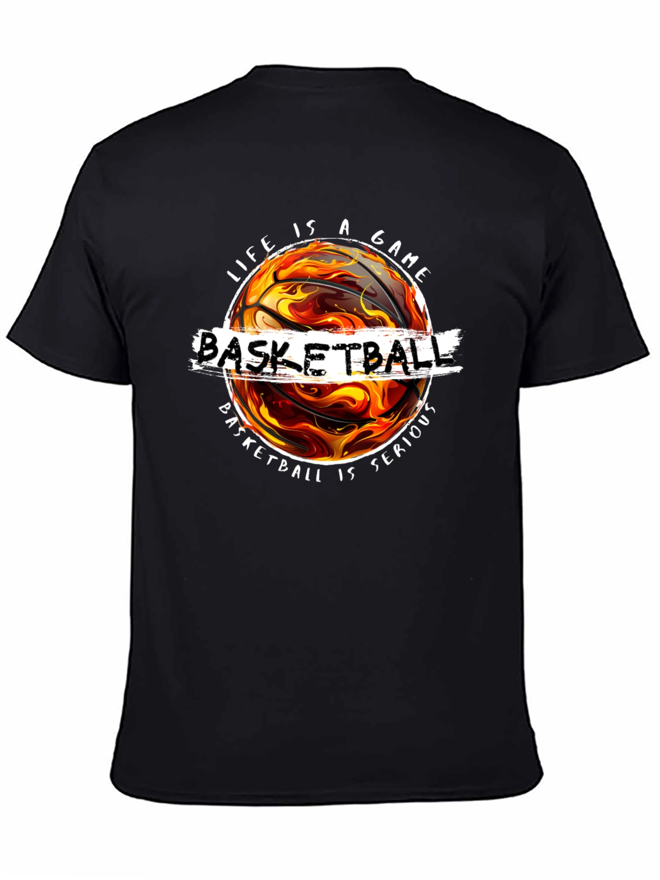 Basketball Graphic Tee - Life Is a Game