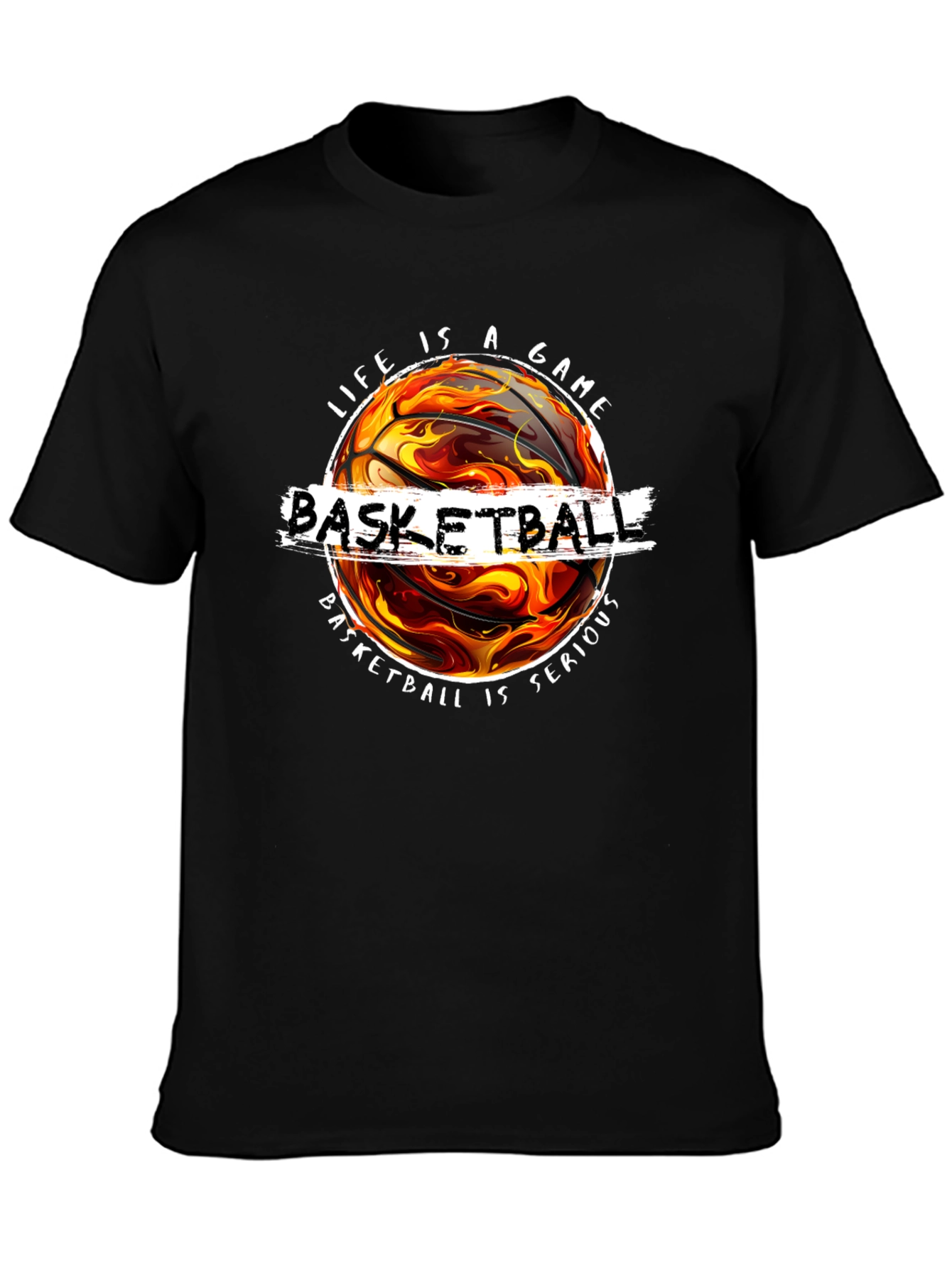 Basketball Graphic Tee - Life Is a Game