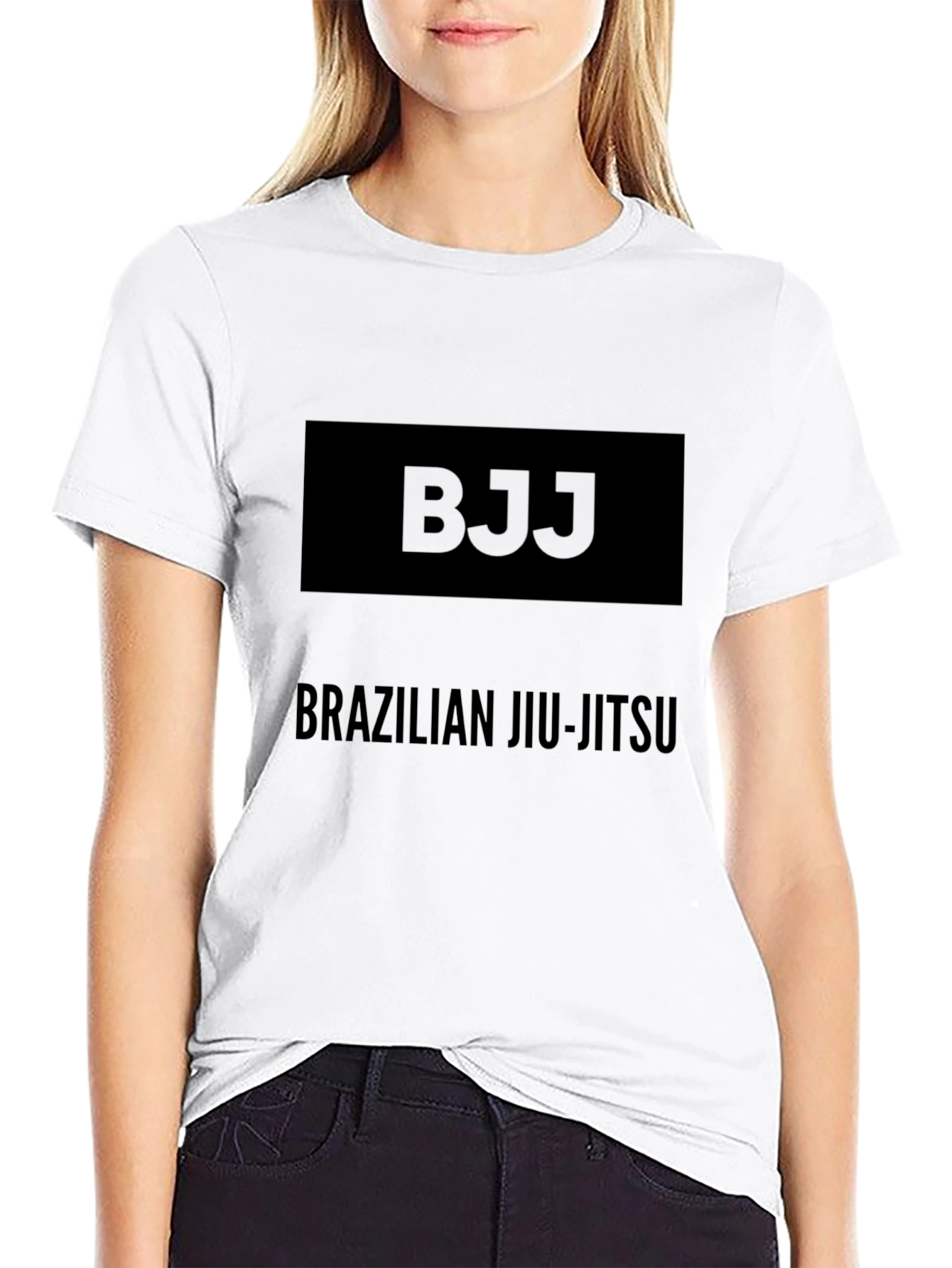BJJ Brazilian Jiu-Jitsu Black T-Shirt