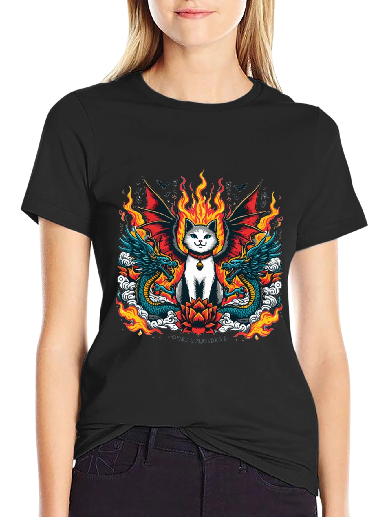 Dragon Cat Graphic Tee - Unleash Your Style!