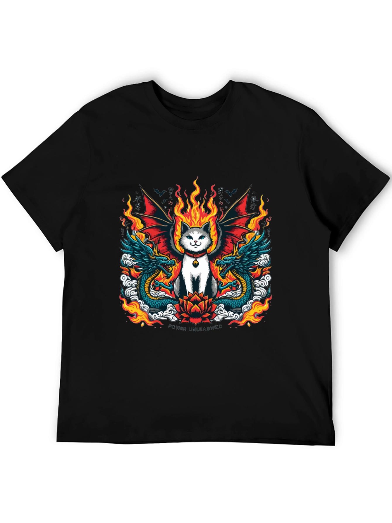 Dragon Cat Graphic Tee - Unleash Your Style!