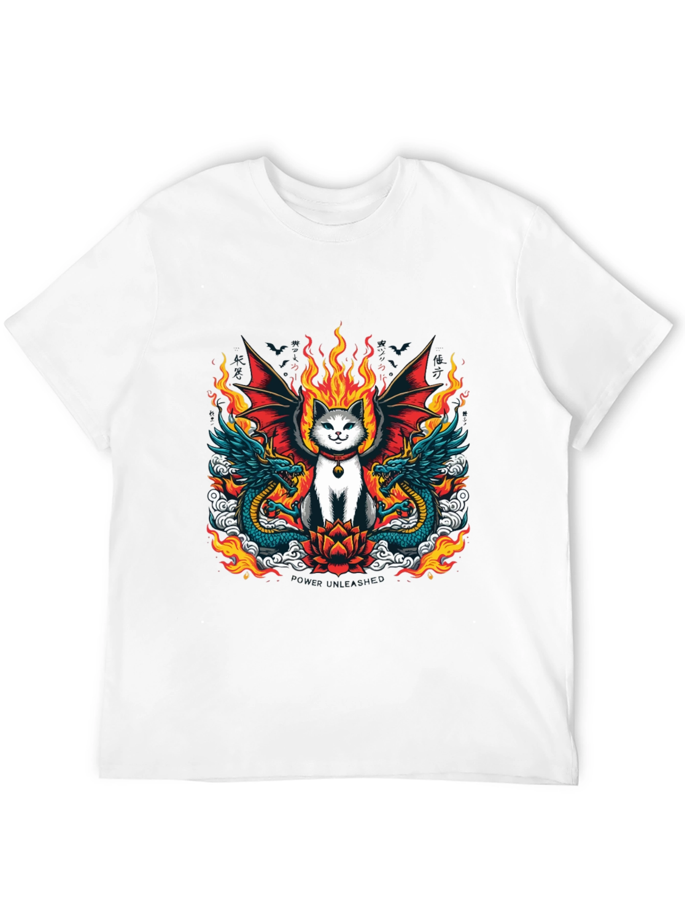 Dragon Cat Graphic Tee - Unleash Your Style!