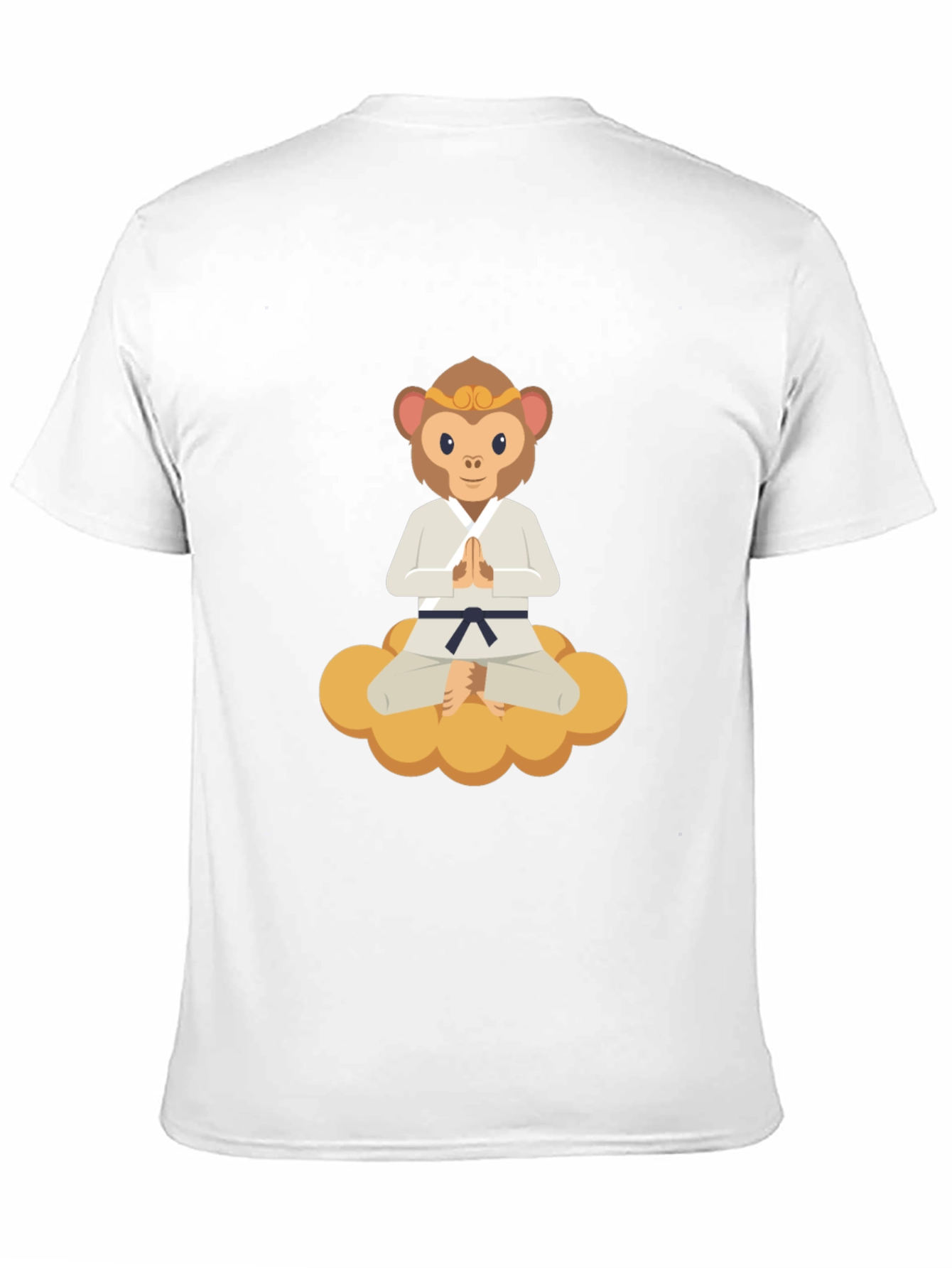 Monkey Karate Master T-Shirt - Black