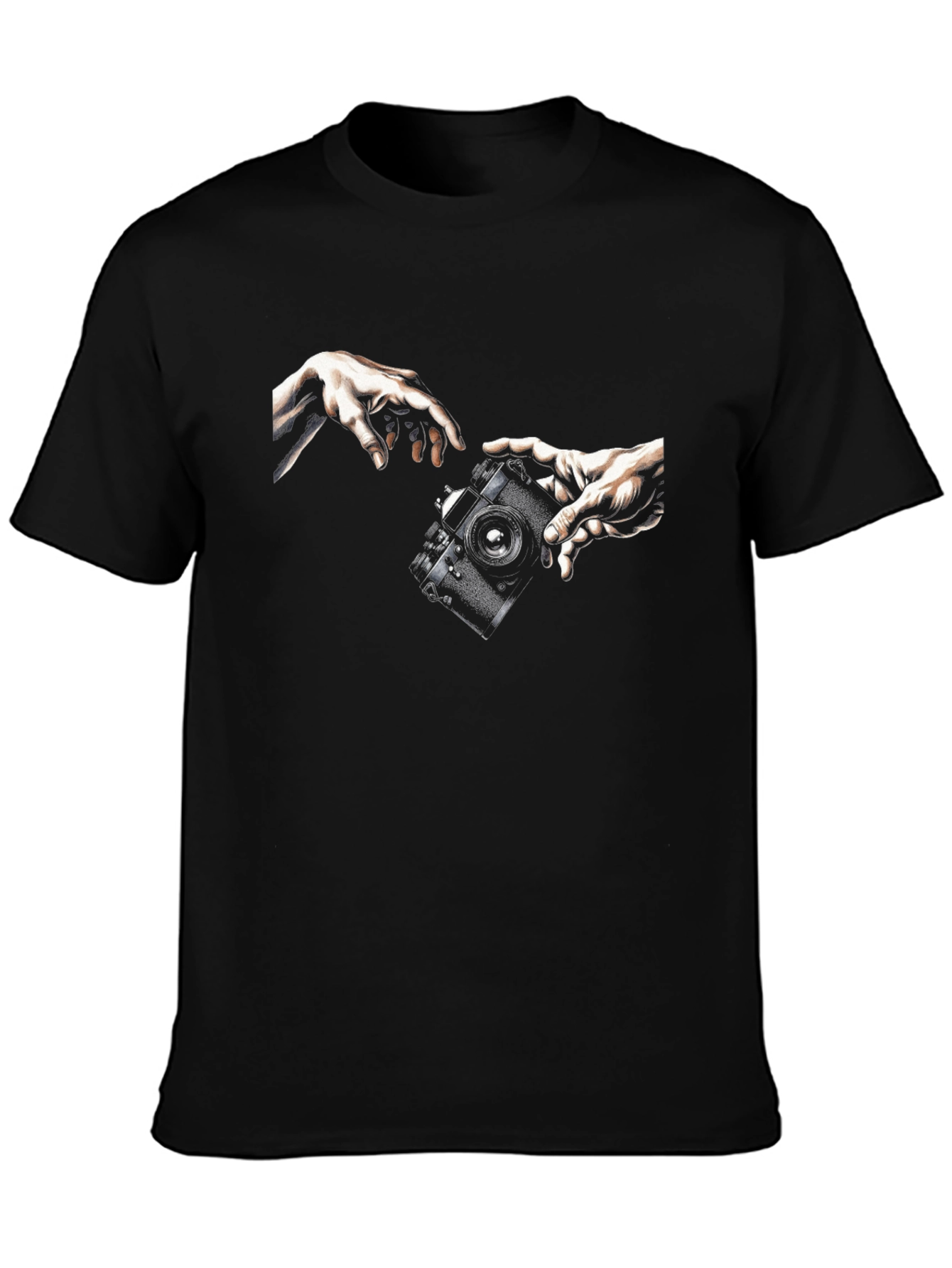 Photographers Touch Black T-Shirt