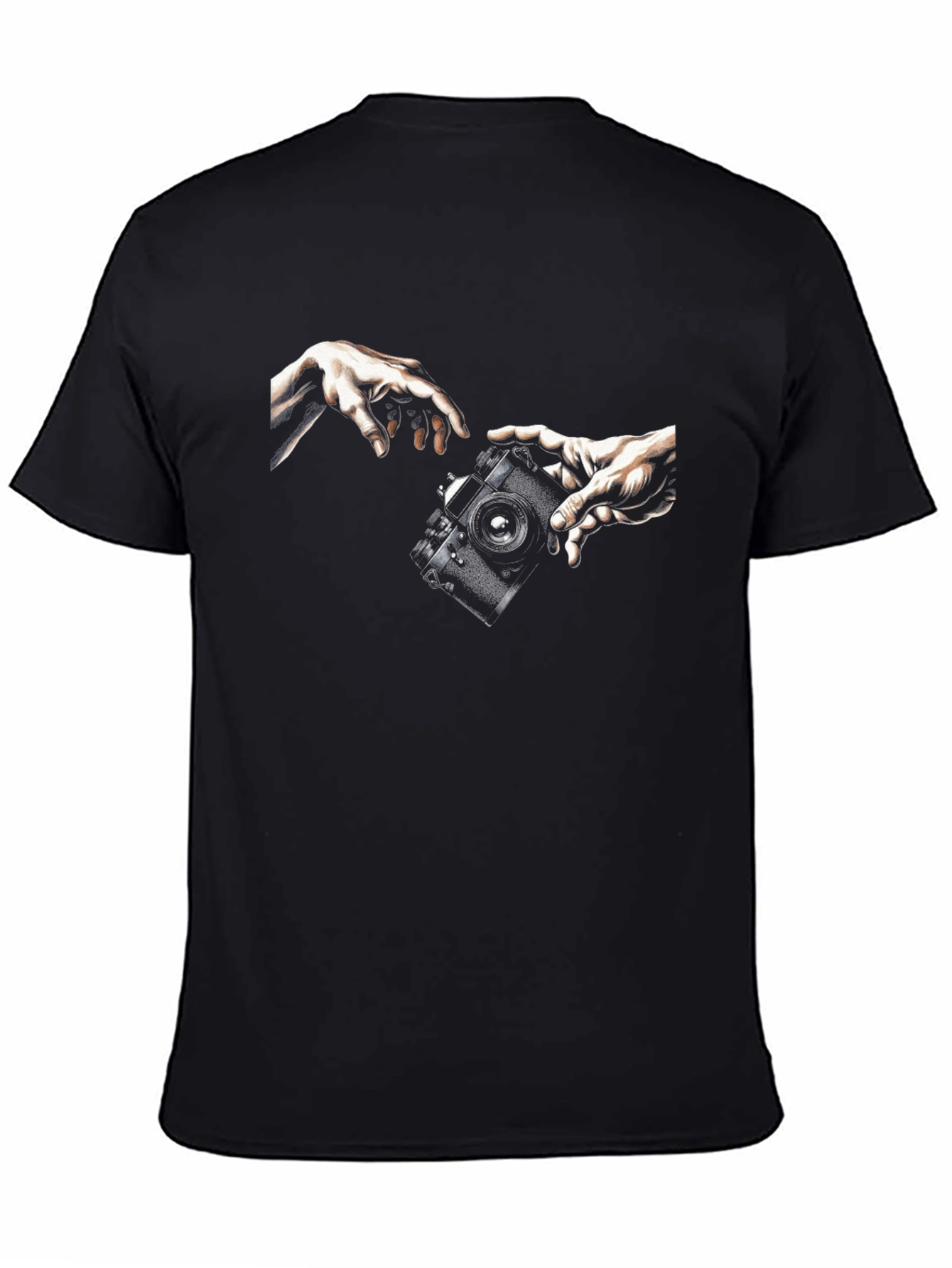 Photographers Touch Black T-Shirt