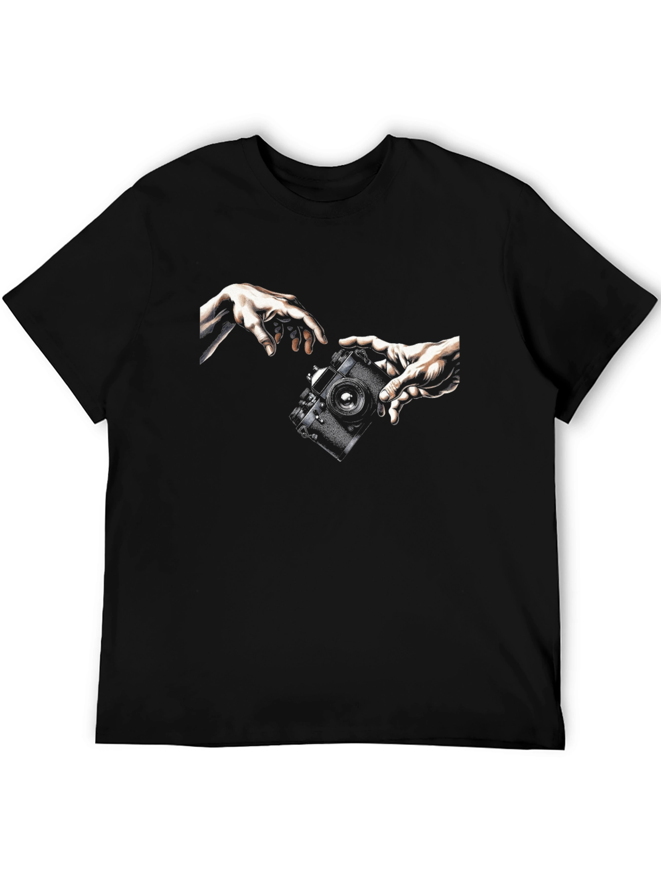 Photographers Touch Black T-Shirt