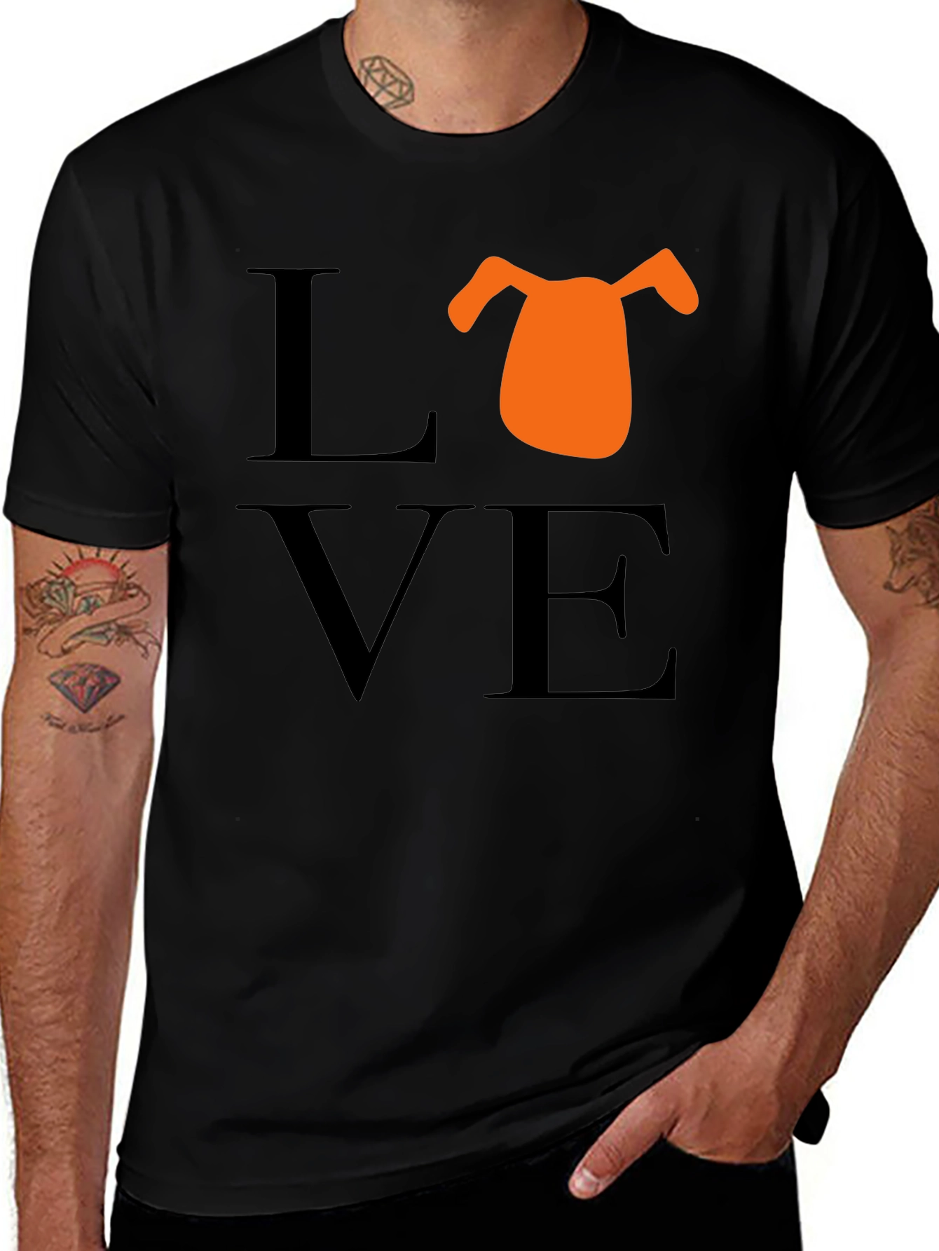 Love Dog T-Shirt - Cute Pet Lover Tee