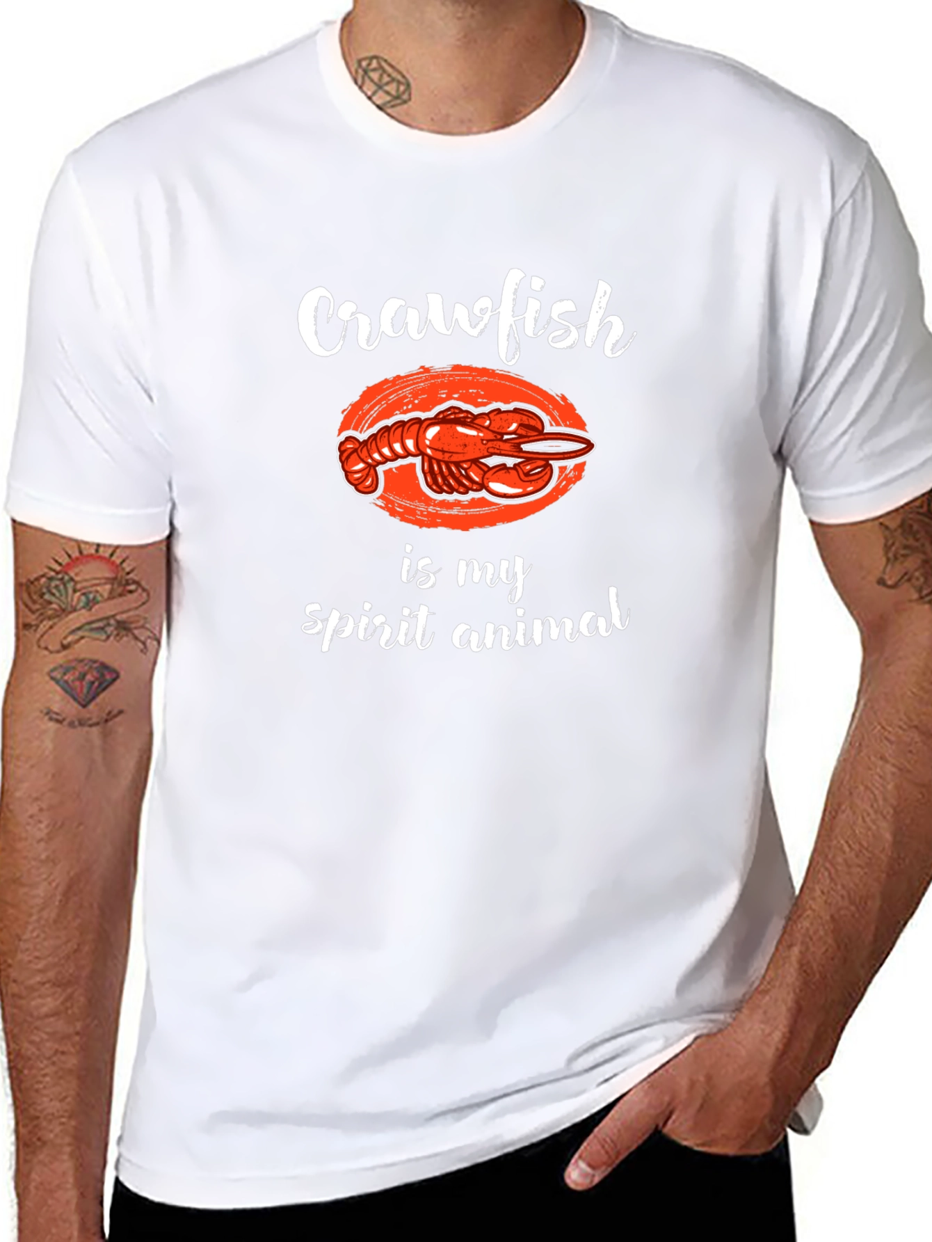 Crawfish Spirit Animal T-Shirt