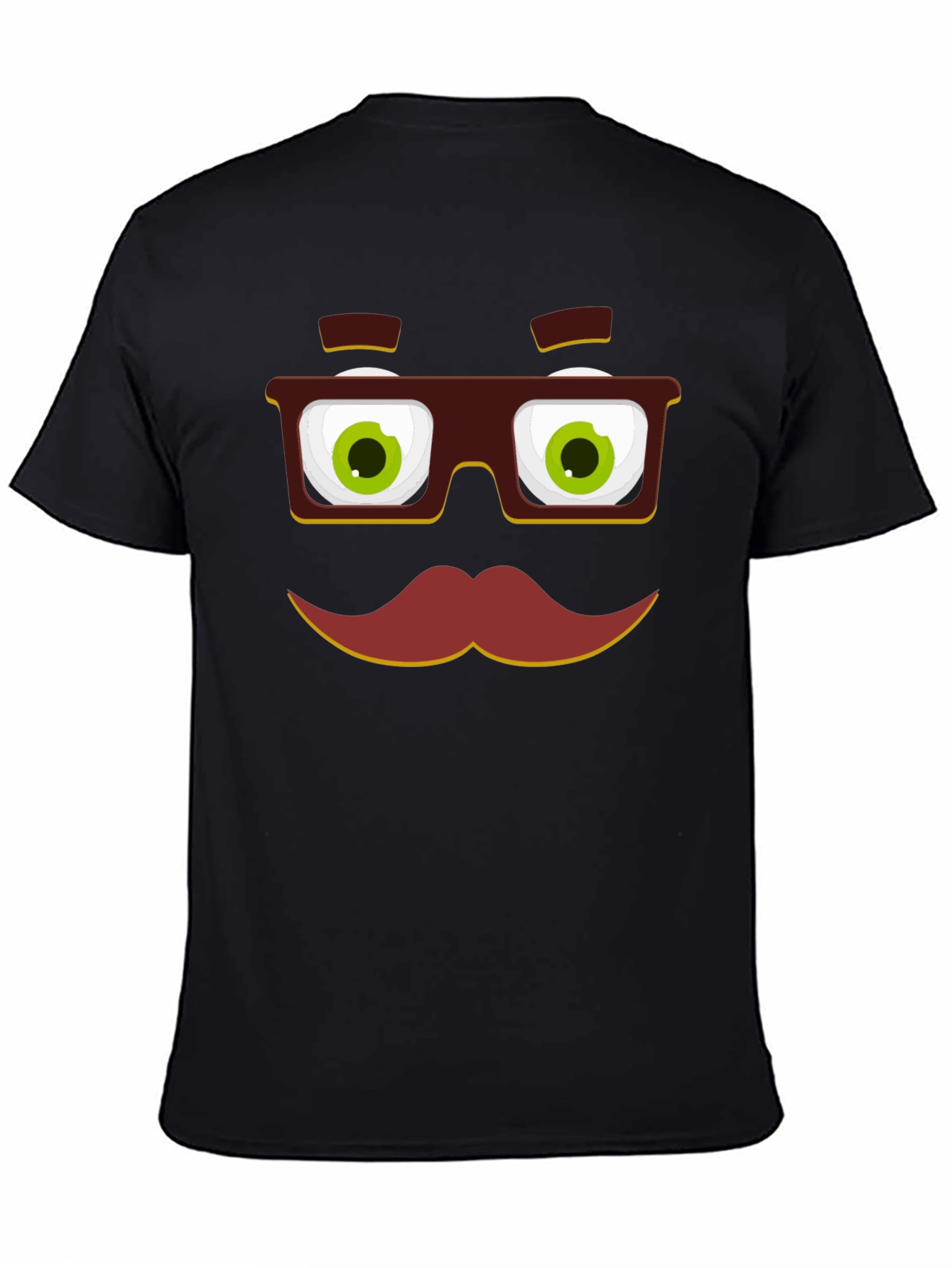 Funny Cartoon Face Graphic Tee