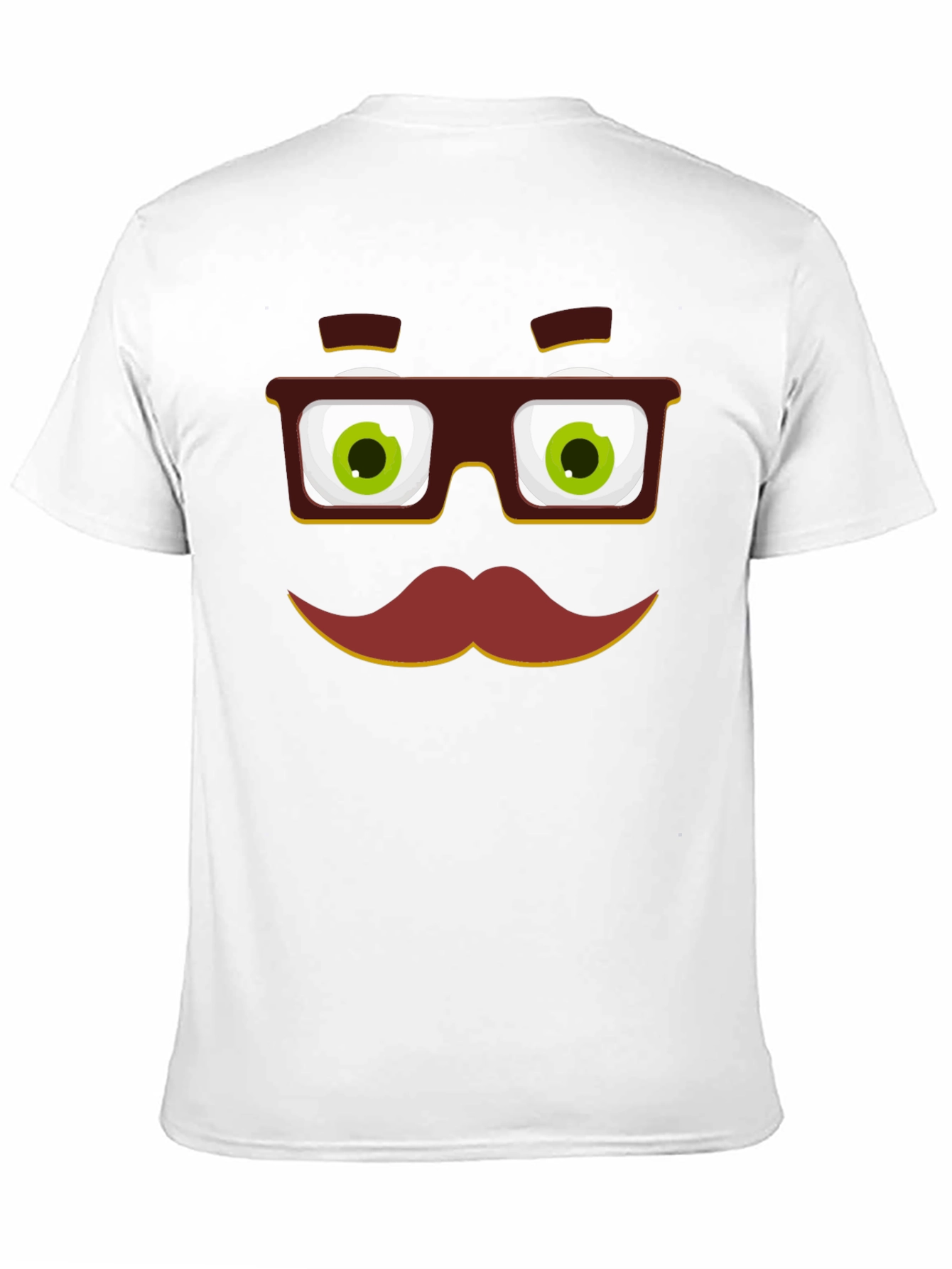 Funny Cartoon Face Graphic Tee