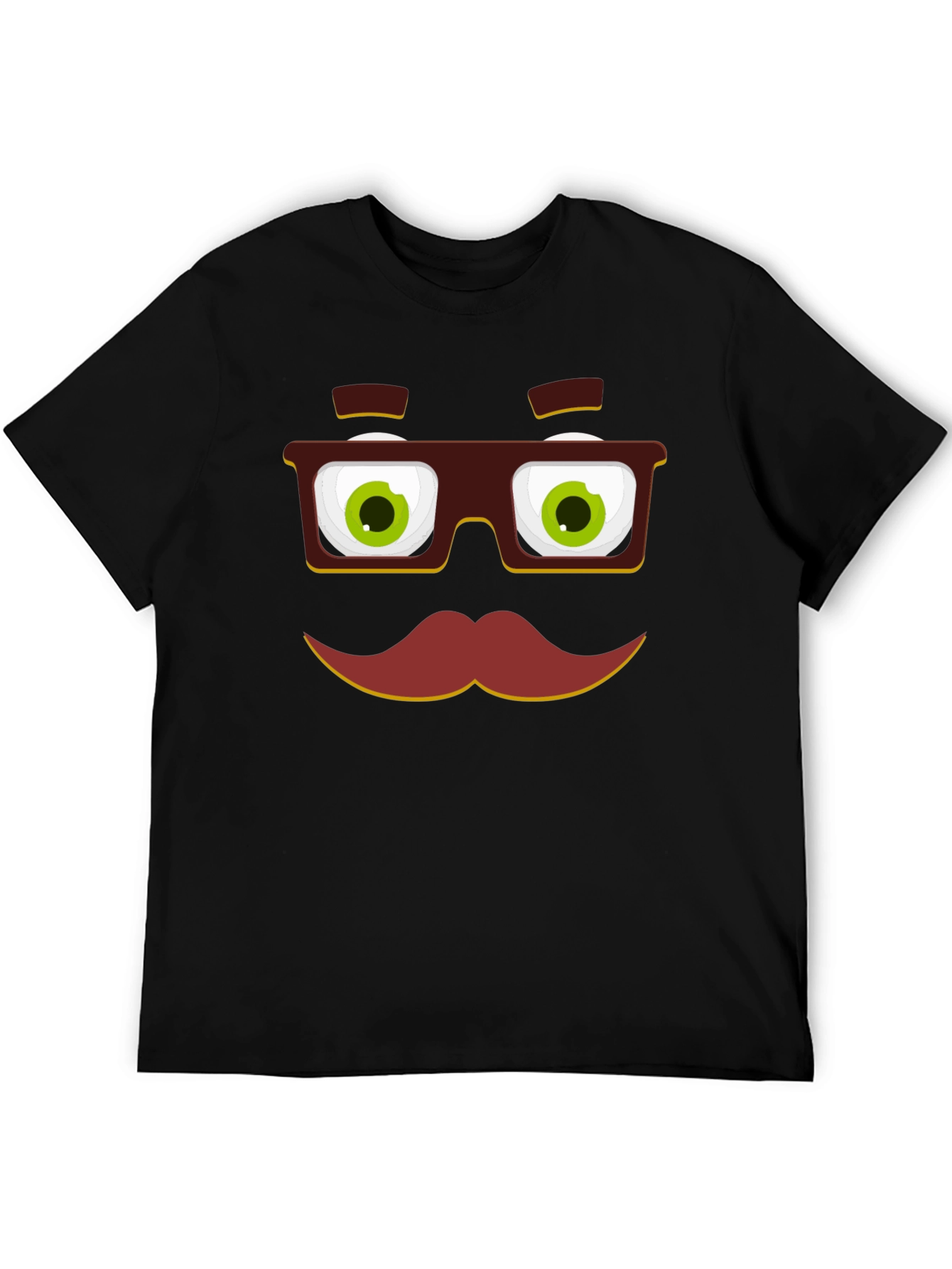 Funny Cartoon Face Graphic Tee