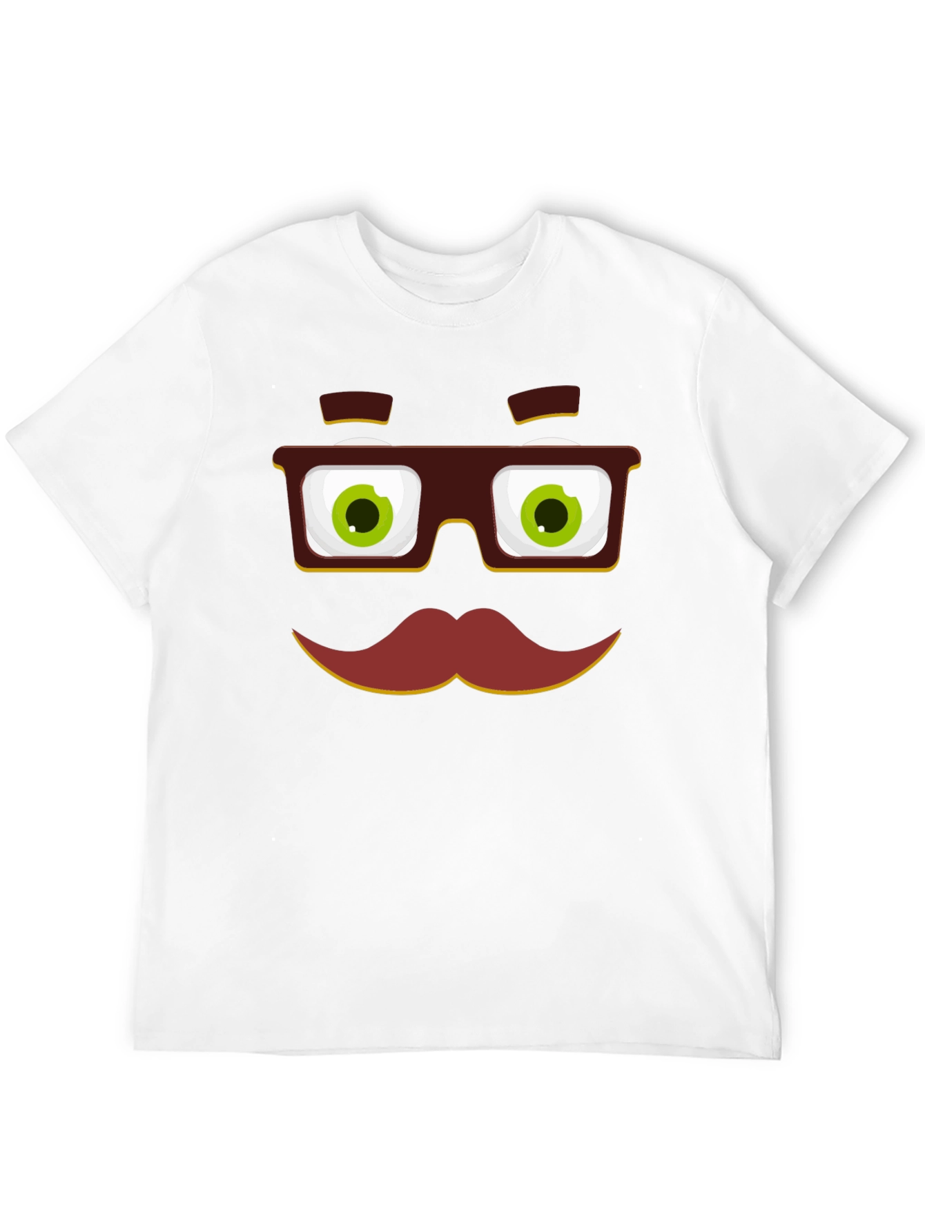 Funny Cartoon Face Graphic Tee