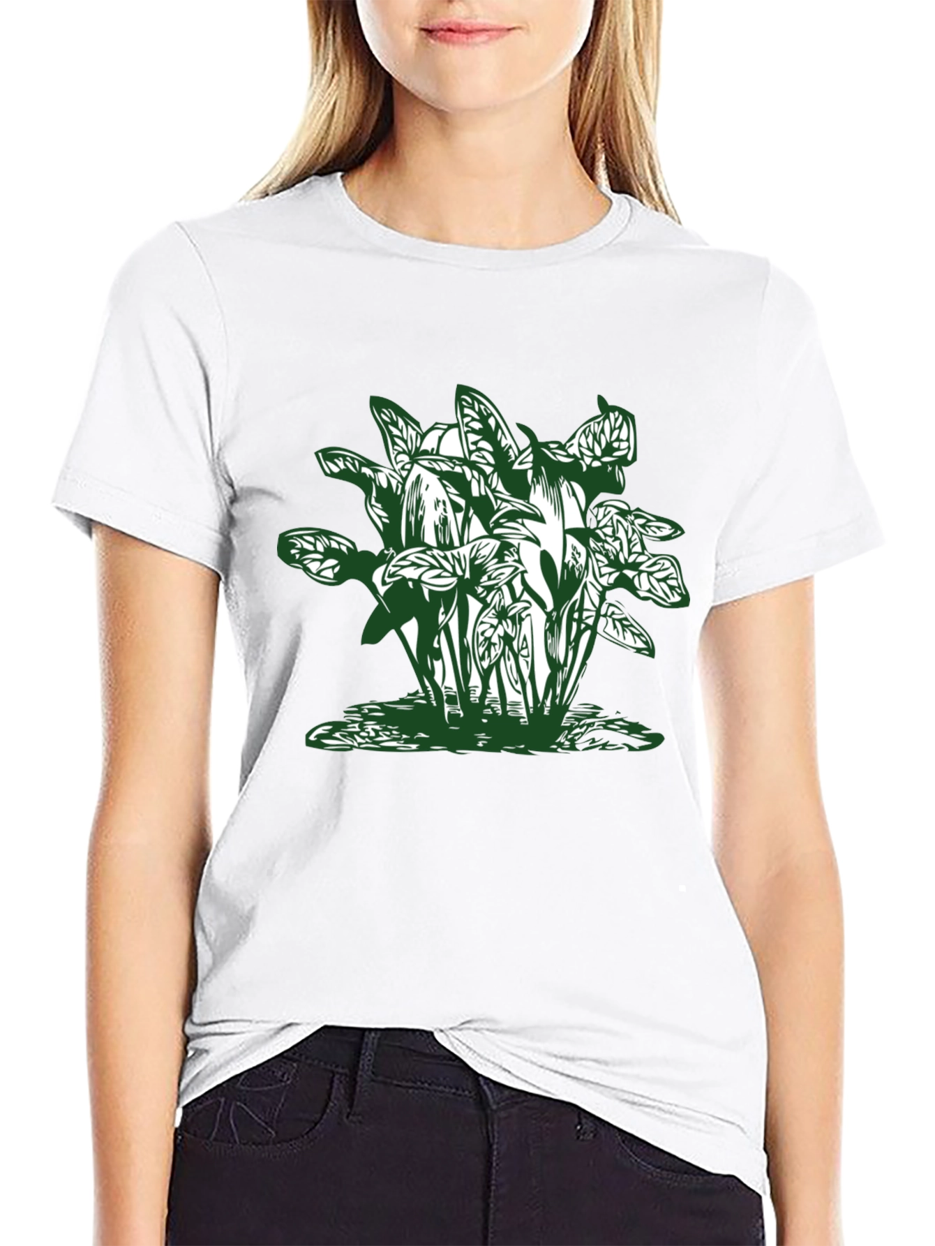 Nature Plant Graphic T-Shirt