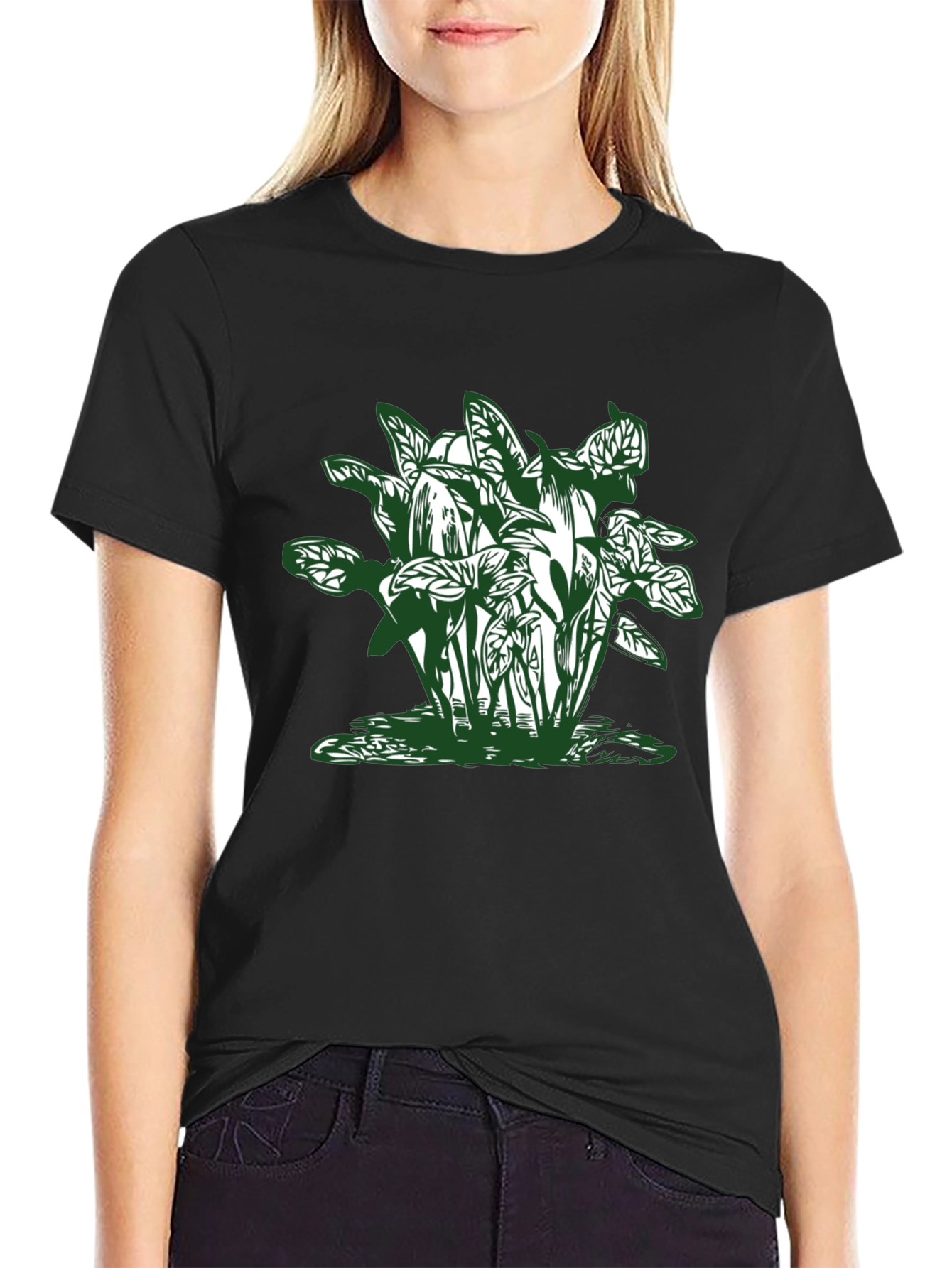 Nature Plant Graphic T-Shirt