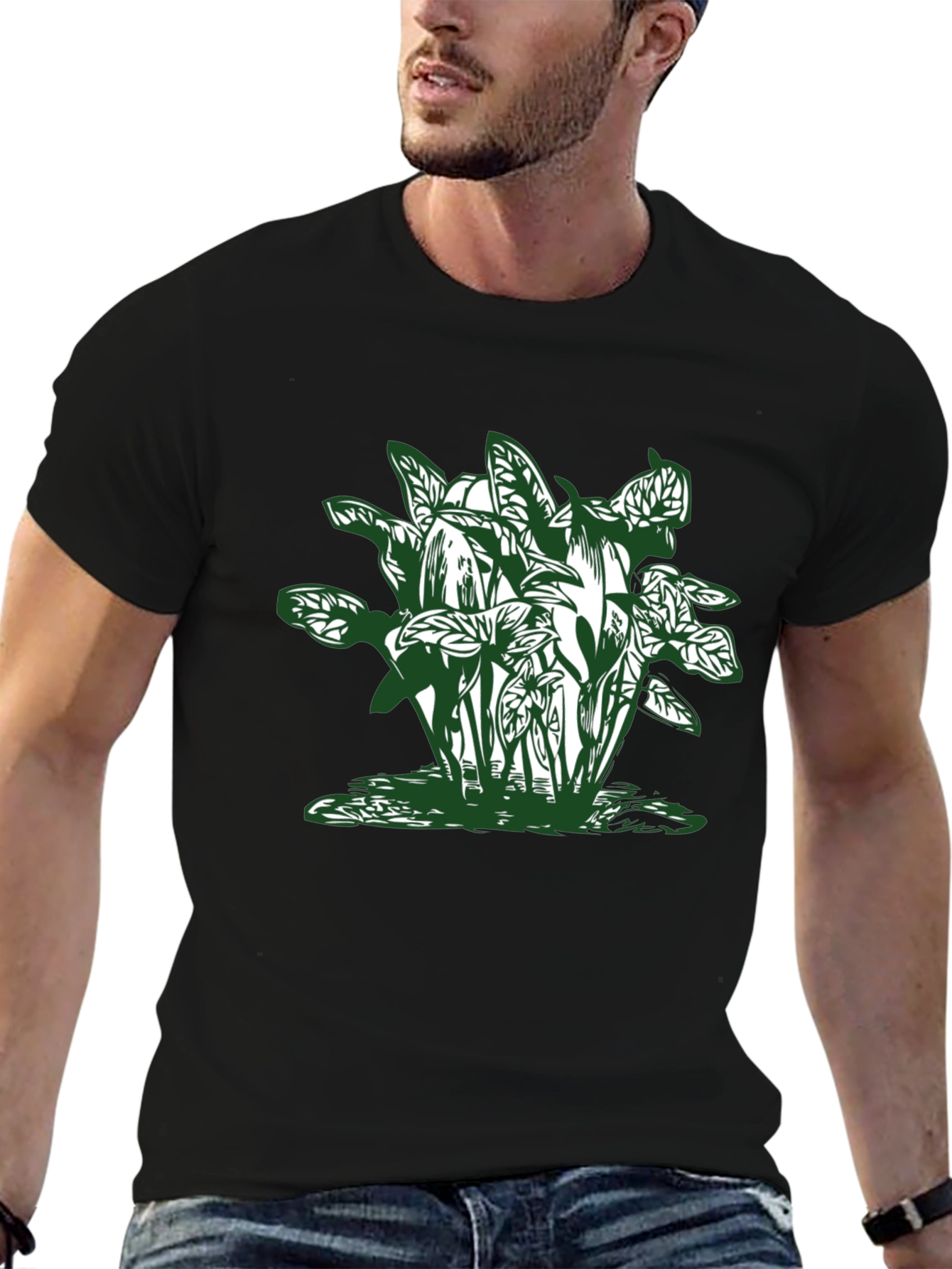 Nature Plant Graphic T-Shirt