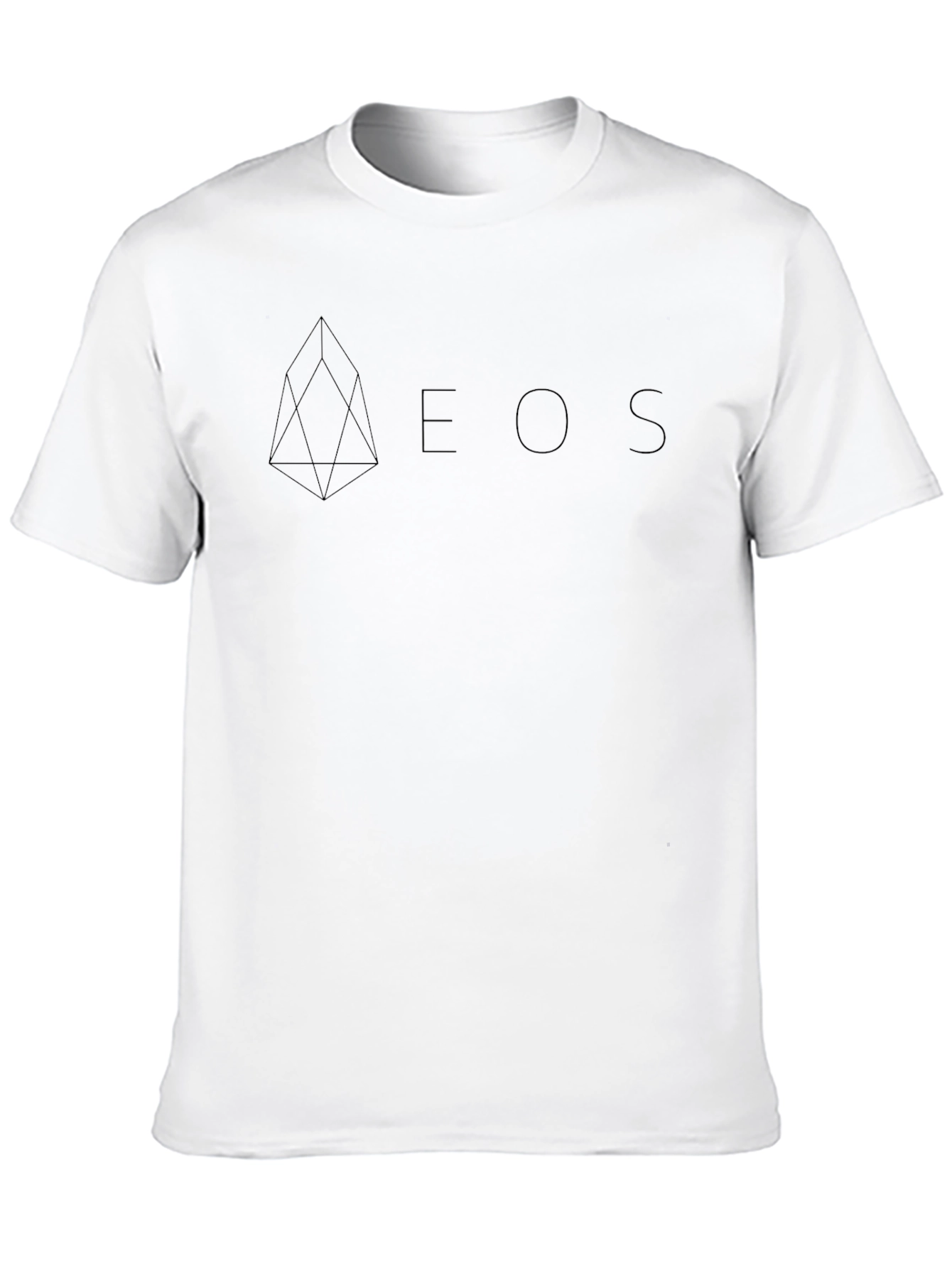 EOS Black T-Shirt - Minimalist Crypto Design
