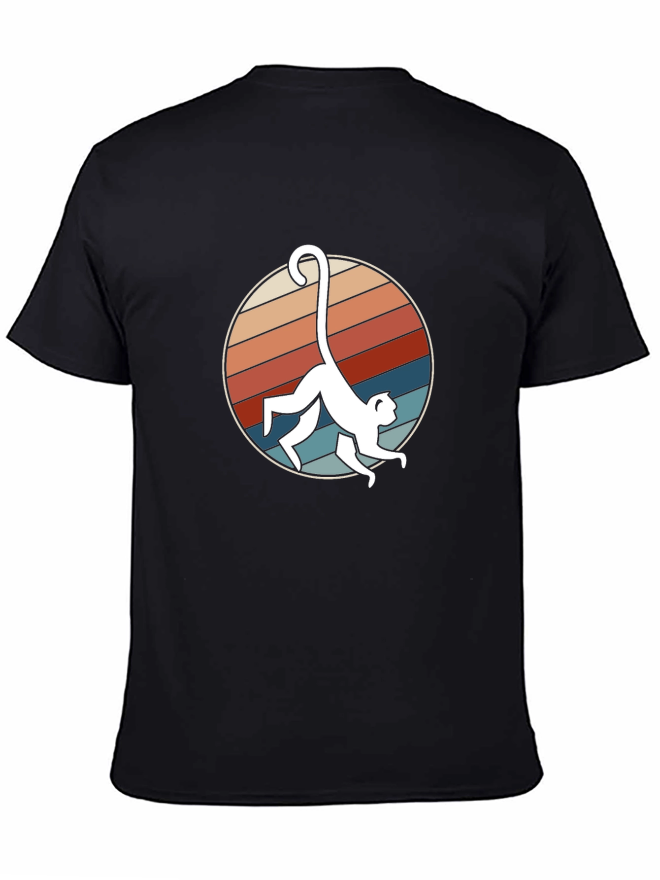 Retro Monkey T-Shirt - Funky Animal Graphic Tee