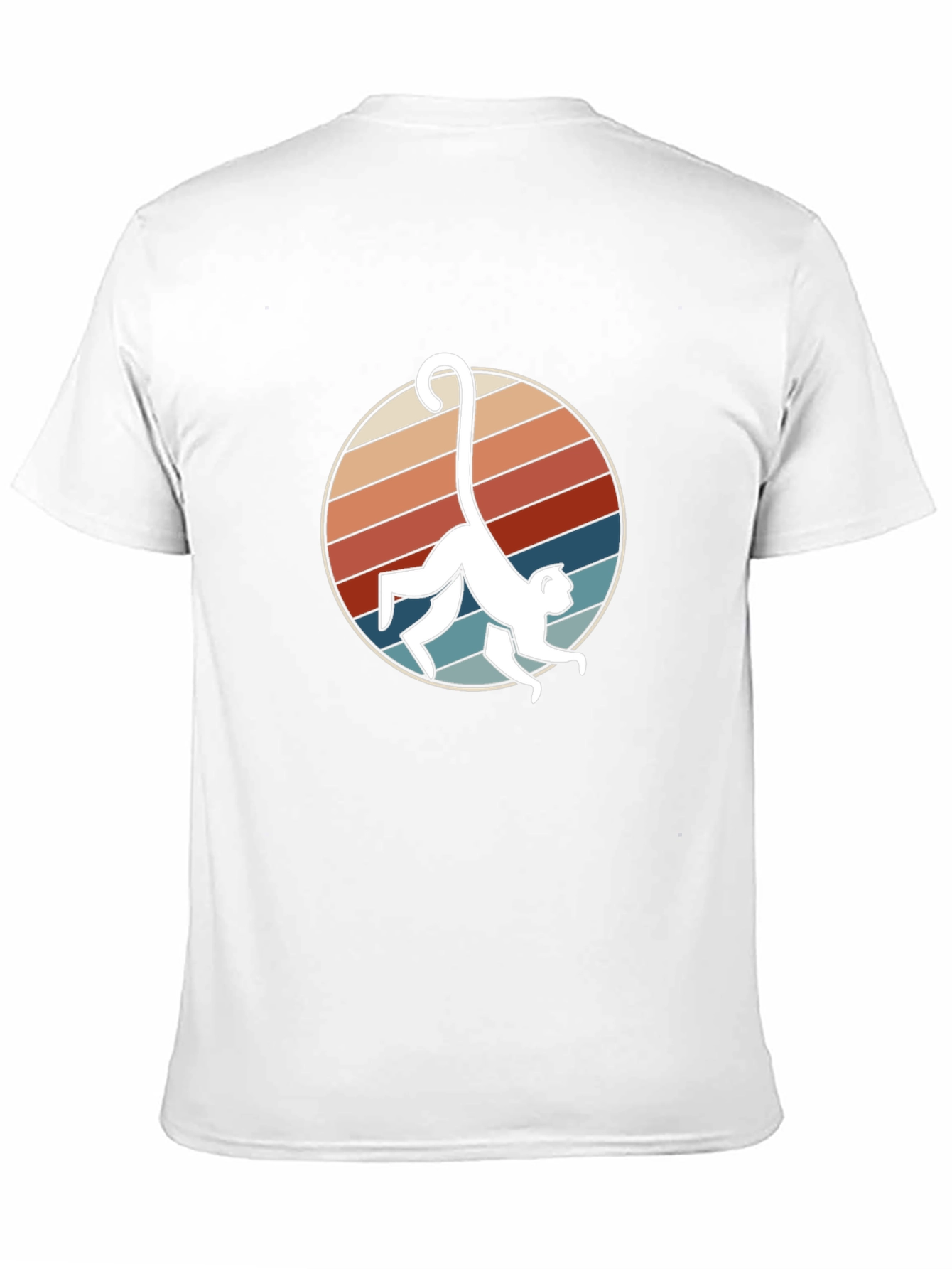 Retro Monkey T-Shirt - Funky Animal Graphic Tee