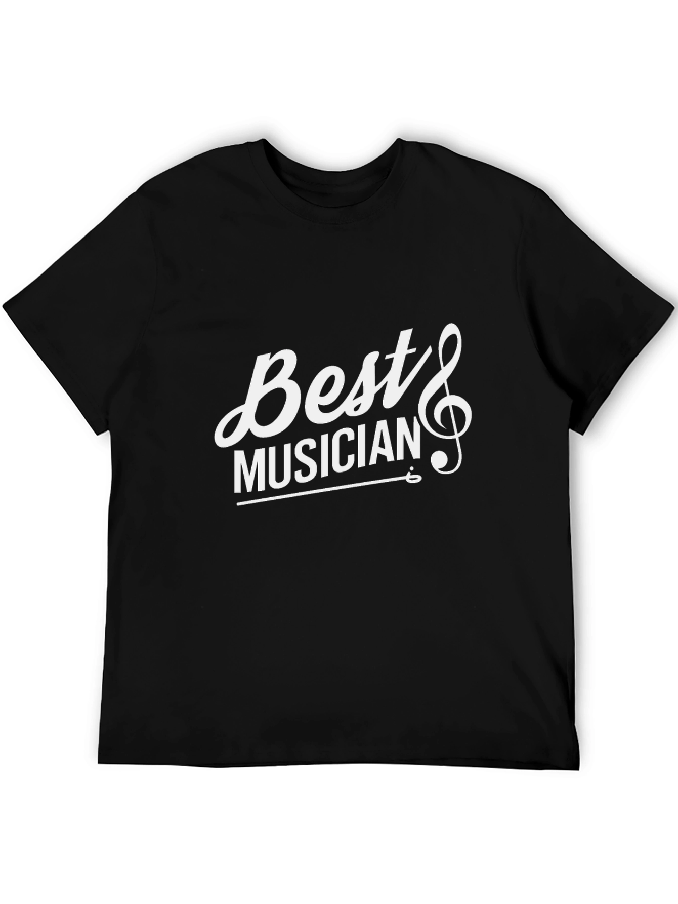 Best Musician Black T-Shirt