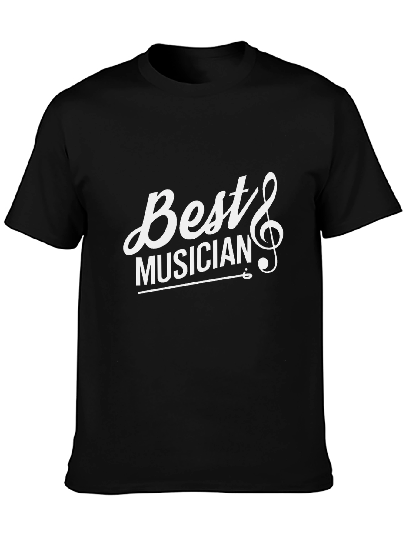 Best Musician Black T-Shirt