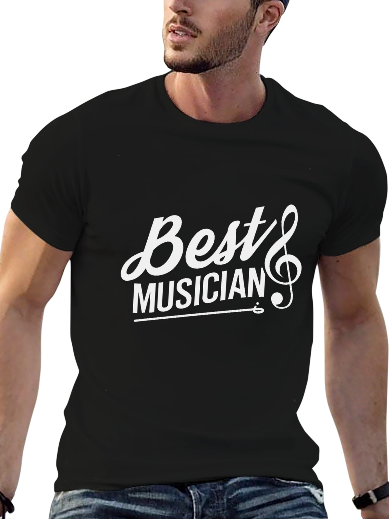 Best Musician Black T-Shirt