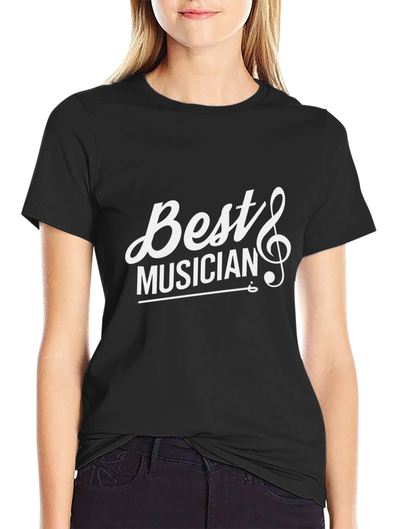 Best Musician Black T-Shirt