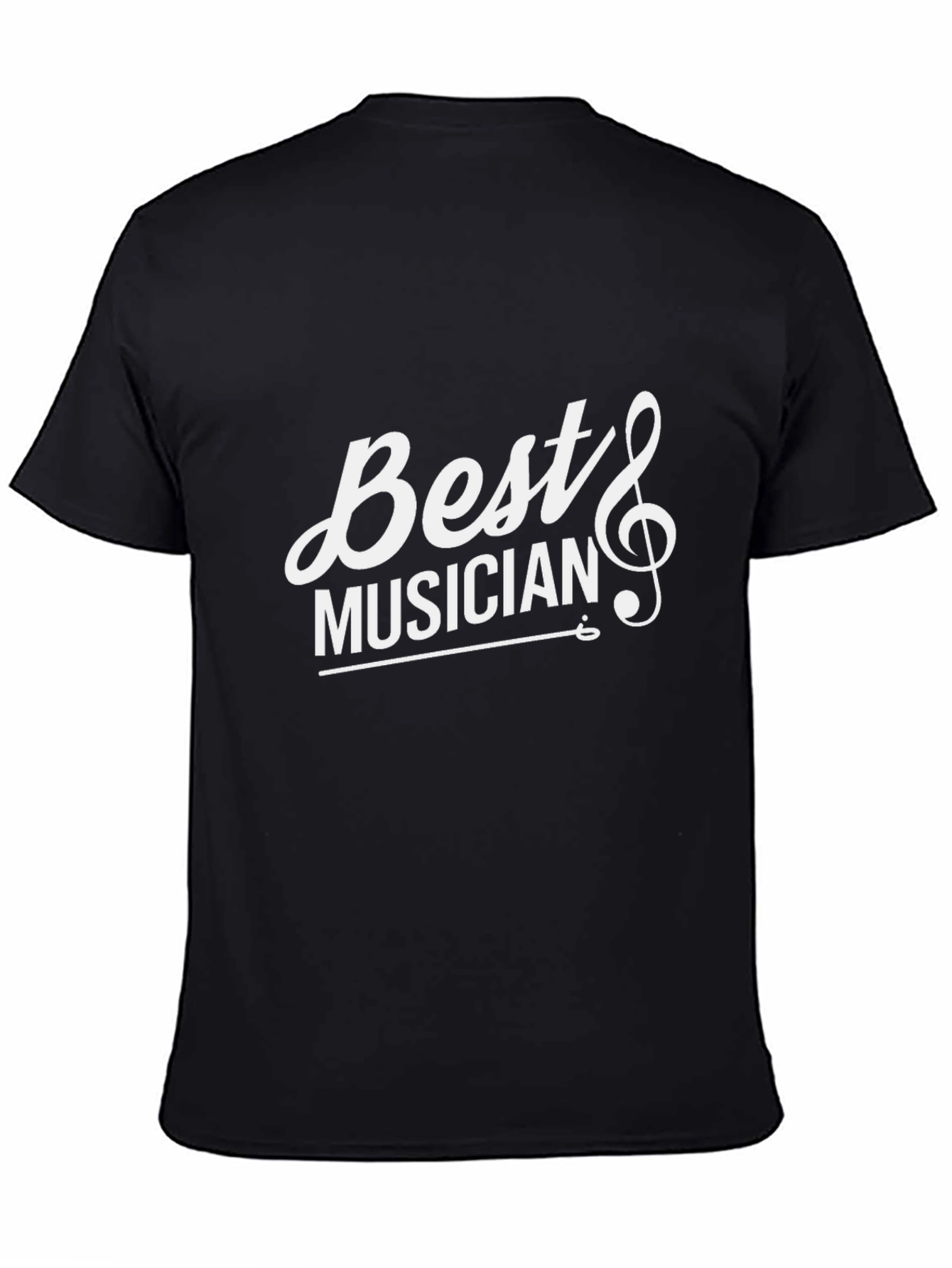 Best Musician Black T-Shirt