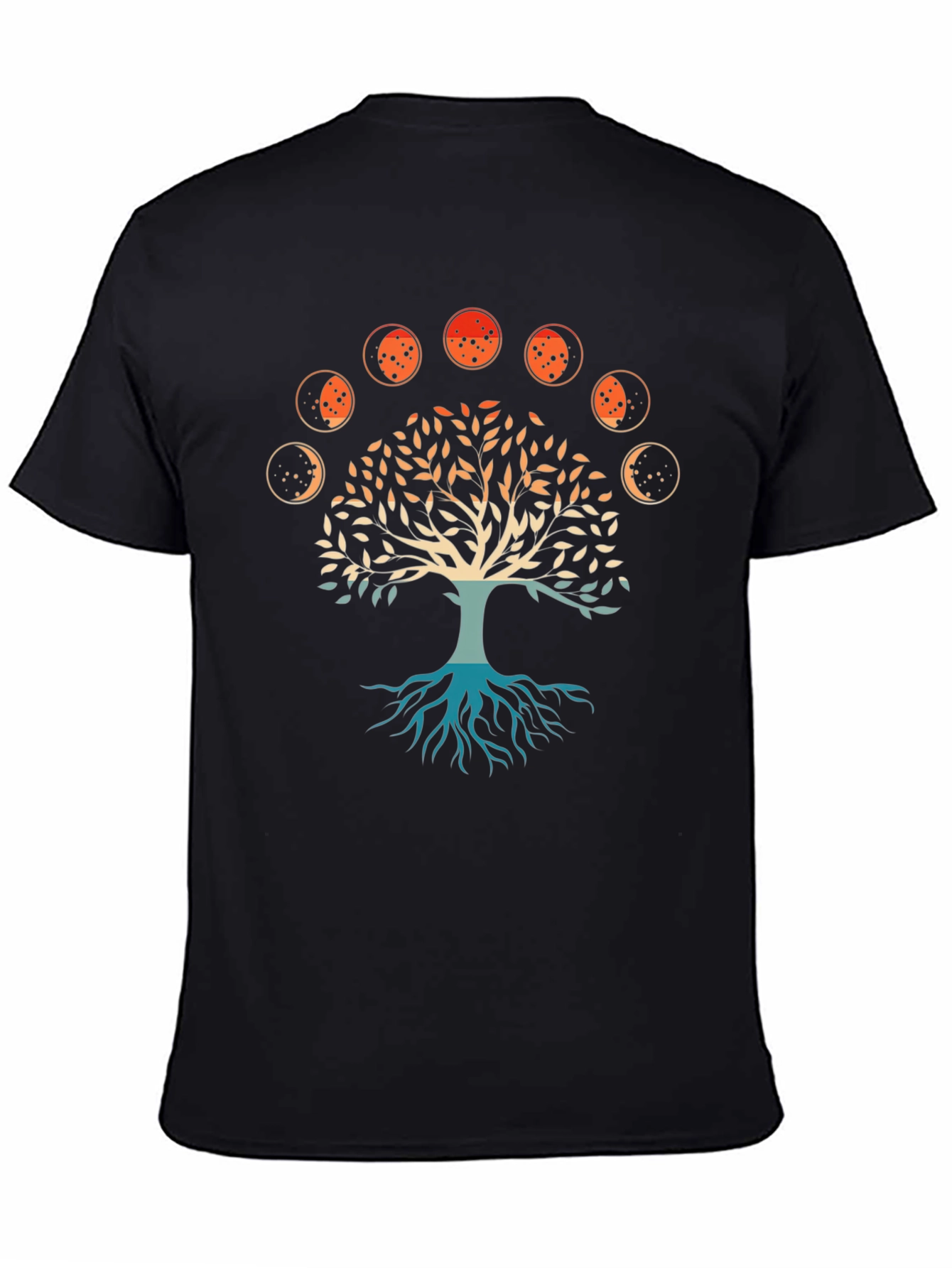 Tree of Life Moon Phases Graphic Tee