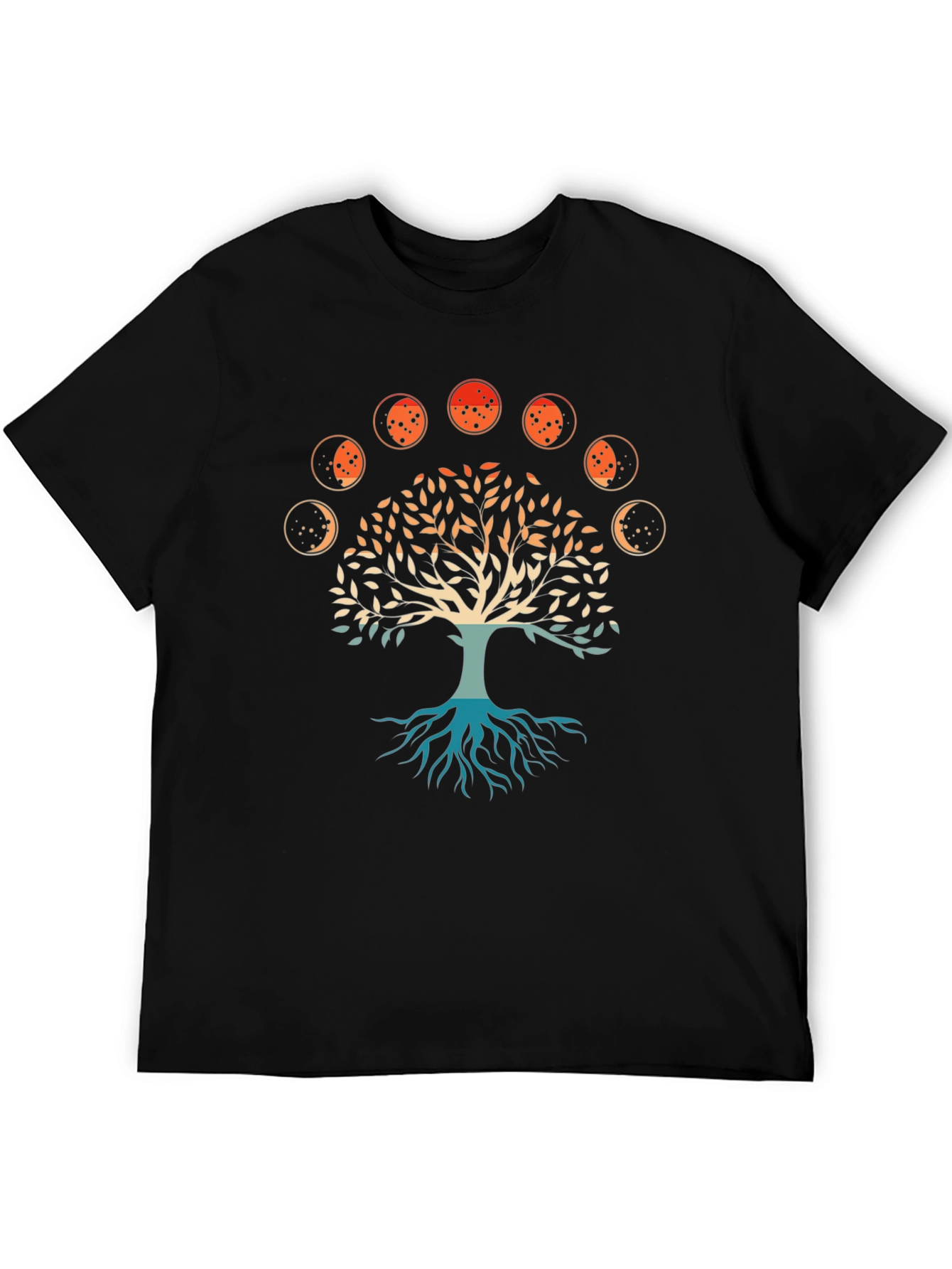 Tree of Life Moon Phases Graphic Tee